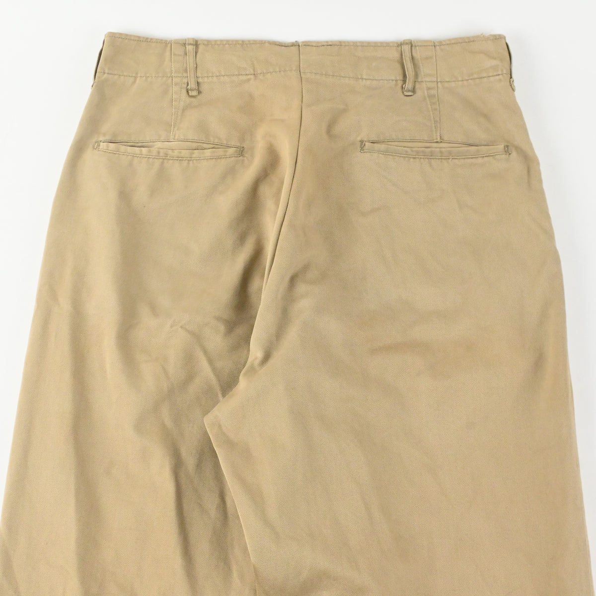 40’s 45KHAKI CHINO TROUSERS SIZE W30 L31