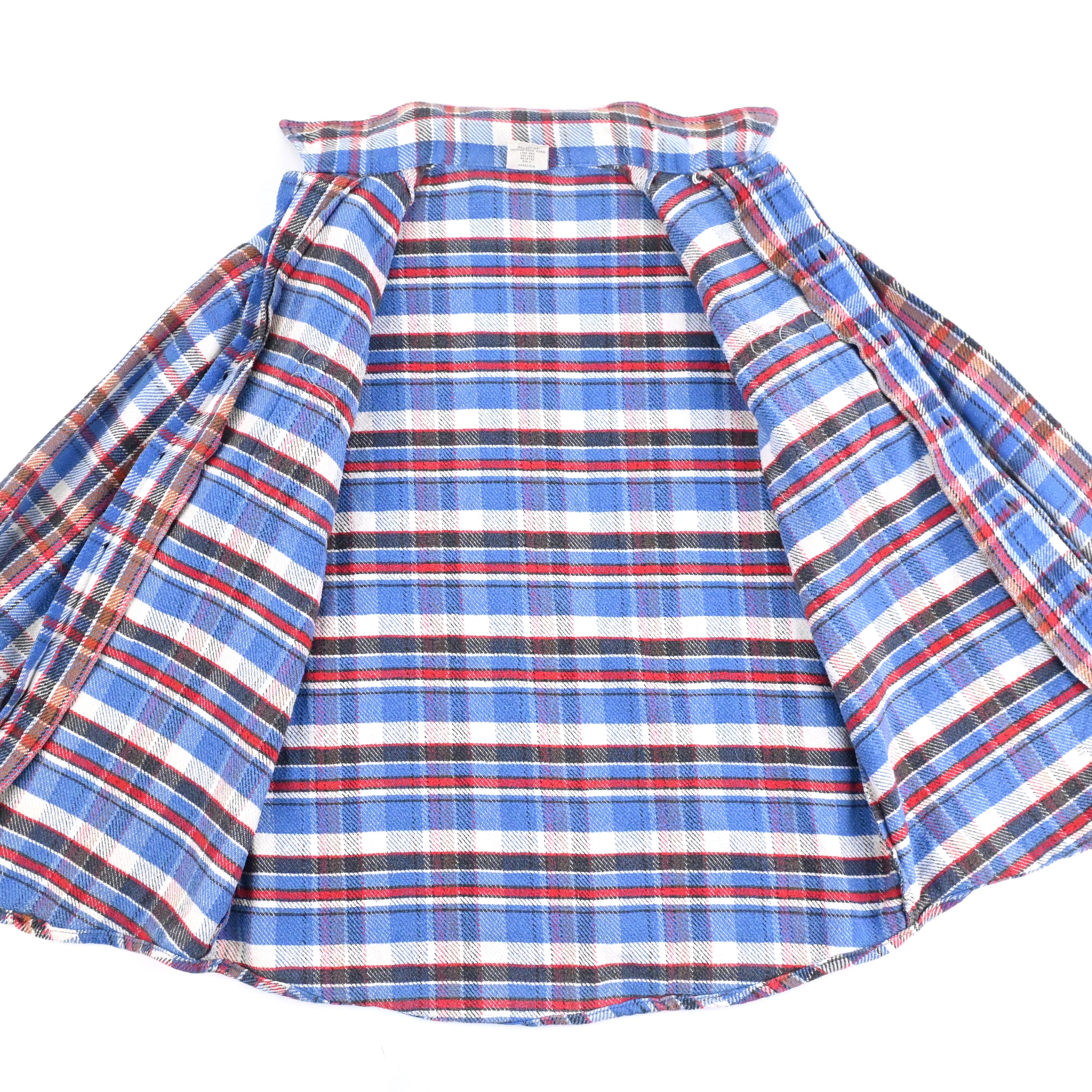 70's~ BRUBAKER FLANNEL L/S SHIRT SIZE M