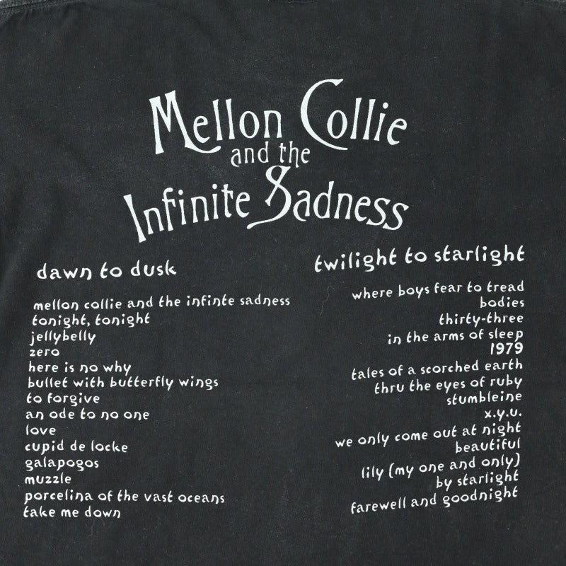 90’s THE SMASHING PUMPKINS “MELLON COLLIE AND THE INFINITE & SADNESS” TOUR T SHIRT SIZE XL