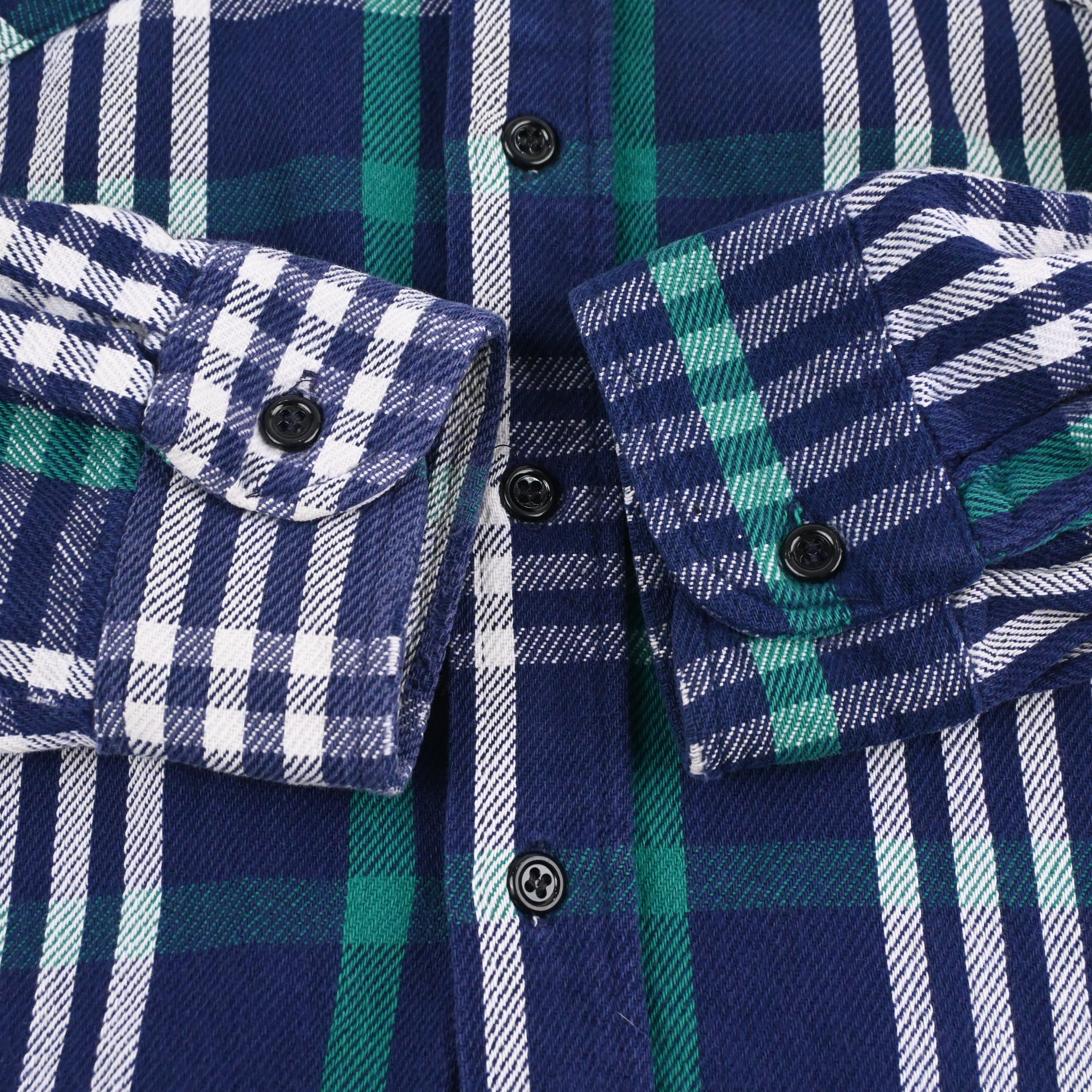 70's~ OSH KOSH FLANNEL L/S SHIRT SIZE XL