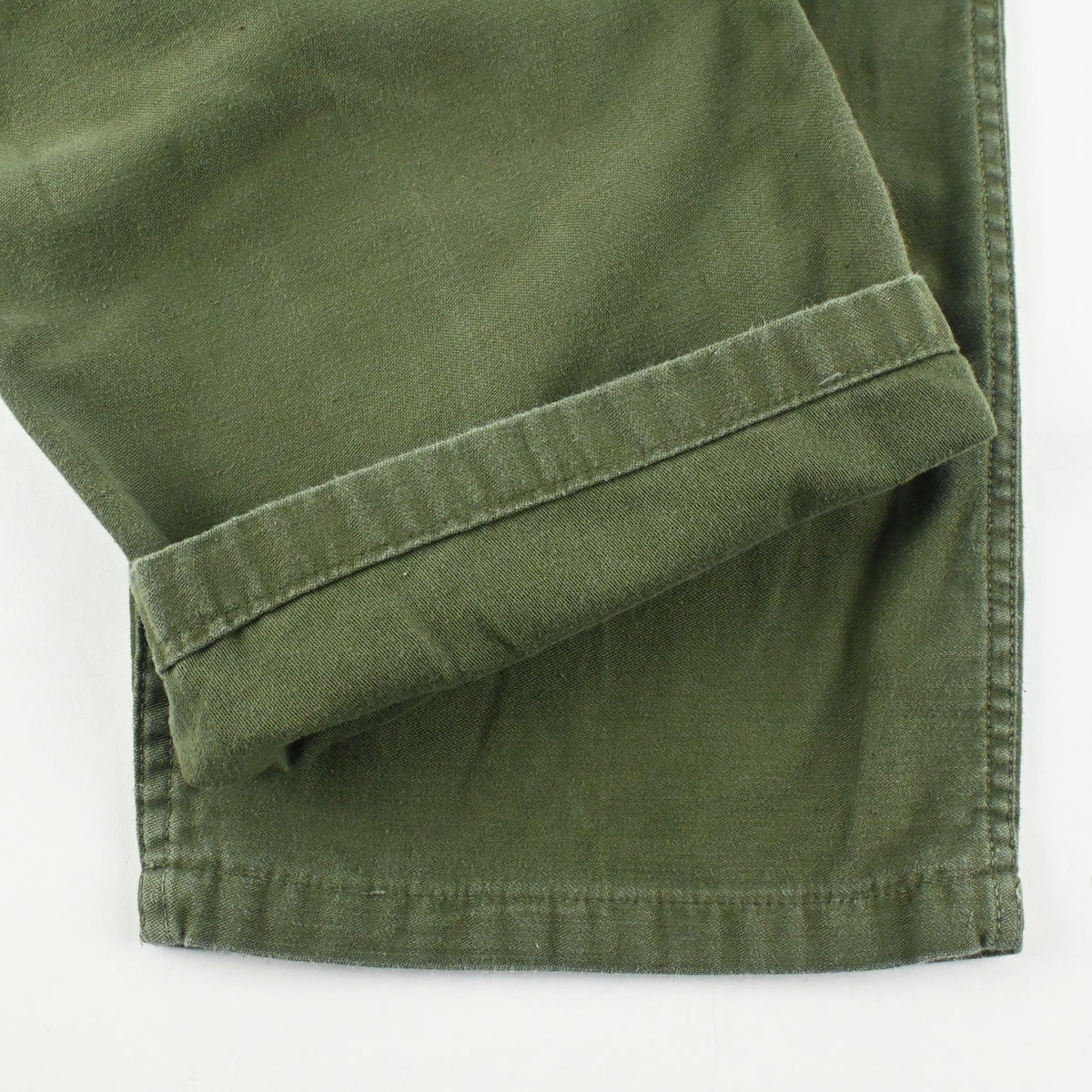 ~60's SATEEN FATIGUE PANTS BUTTON FLY SIZE W31 L31