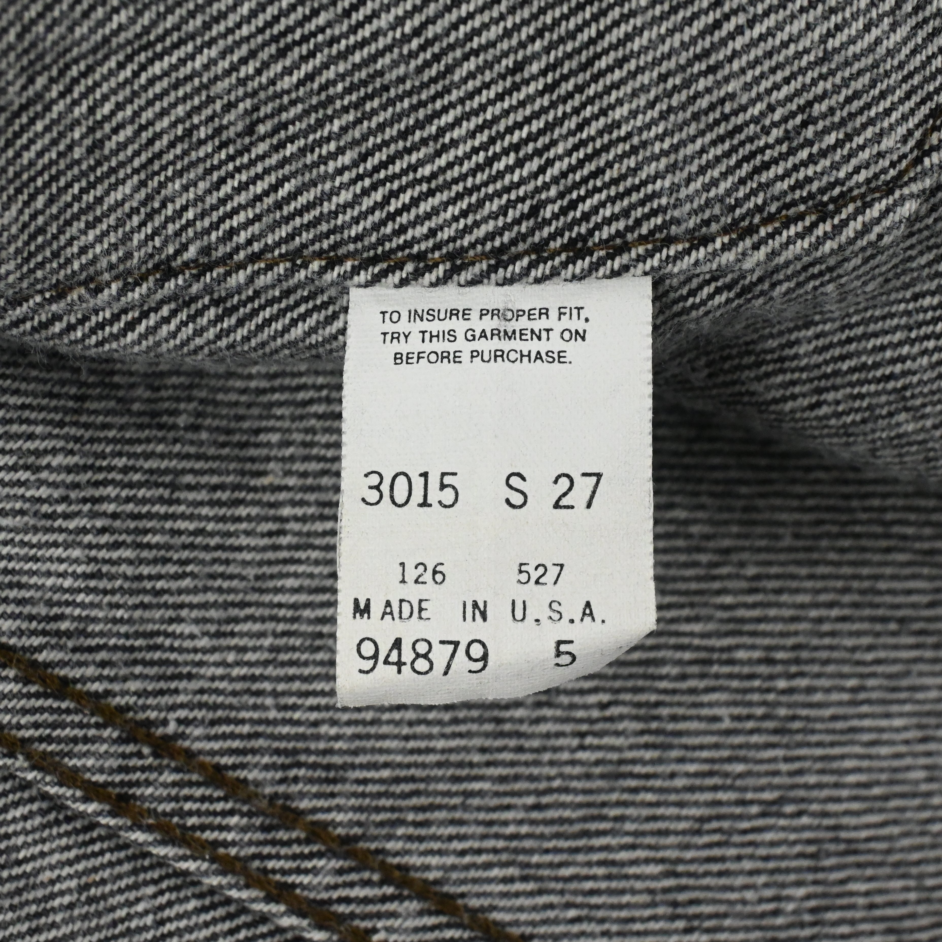 80's LEVI'S 70506-0259 SIZE 40