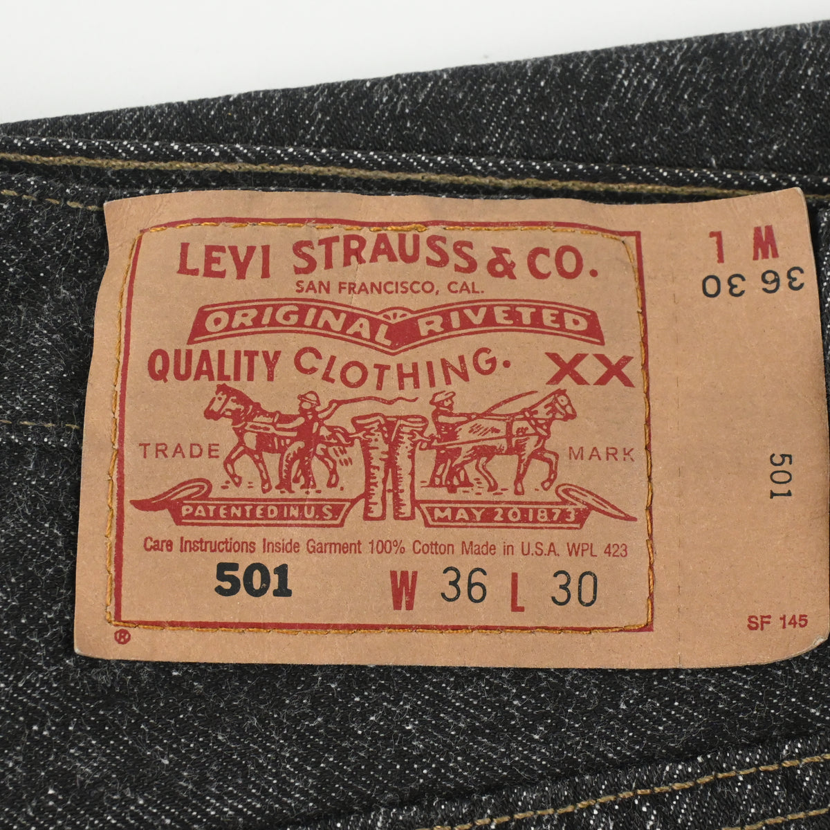 '94 LEVI'S 501-0658 SIZE W36 L30 NON WASH