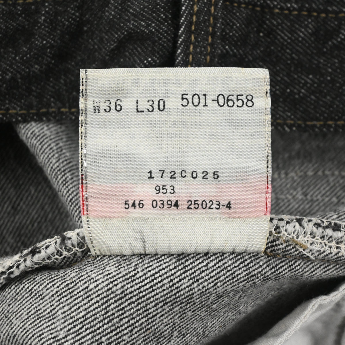 '94 LEVI'S 501-0658 SIZE W36 L30 NON WASH