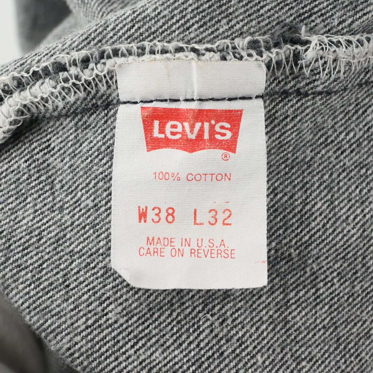 '89 LEVI'S 501-0658 SIZE W36 L30.5