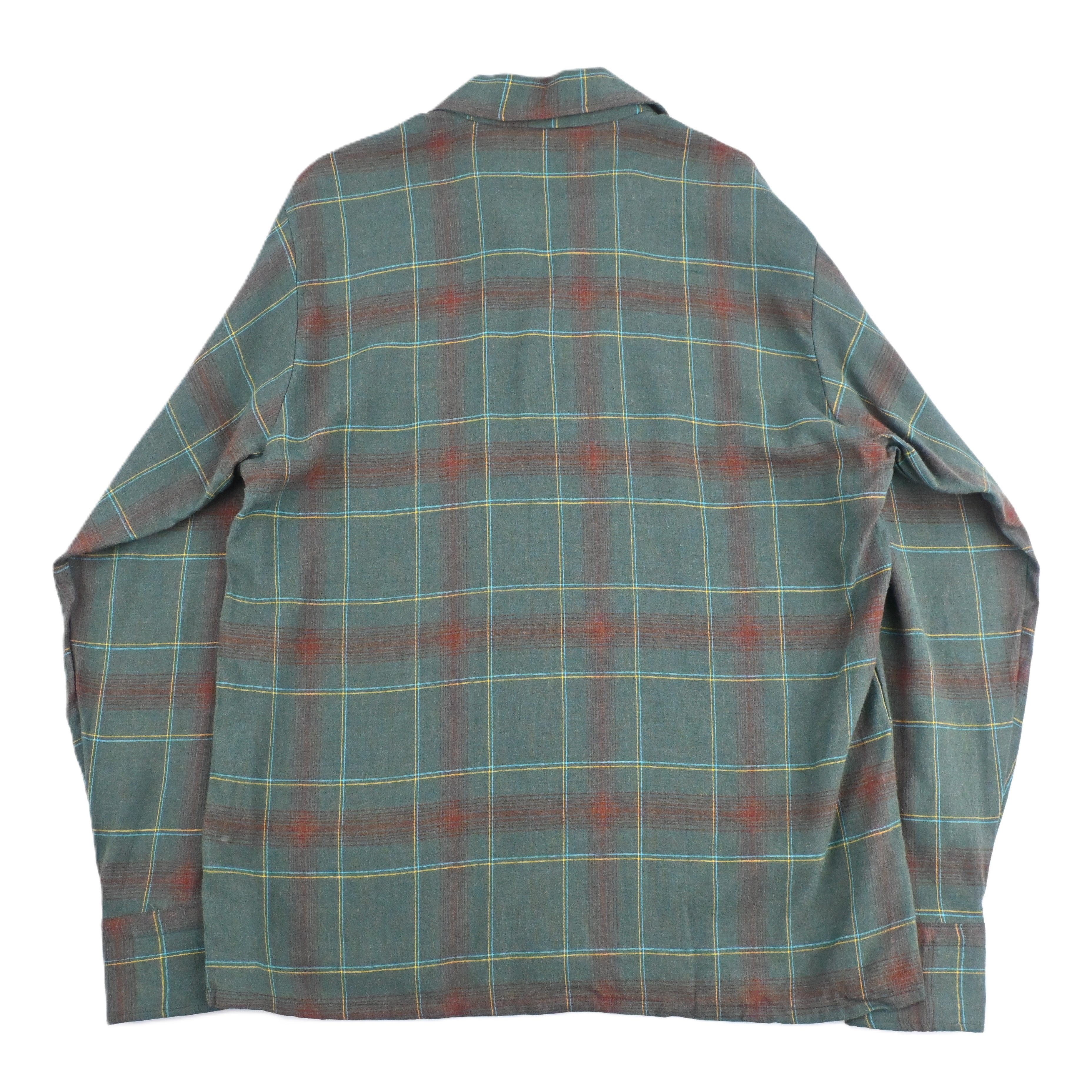 70's D'AVELLA OPEN COLLAR SHIRT SIZE M