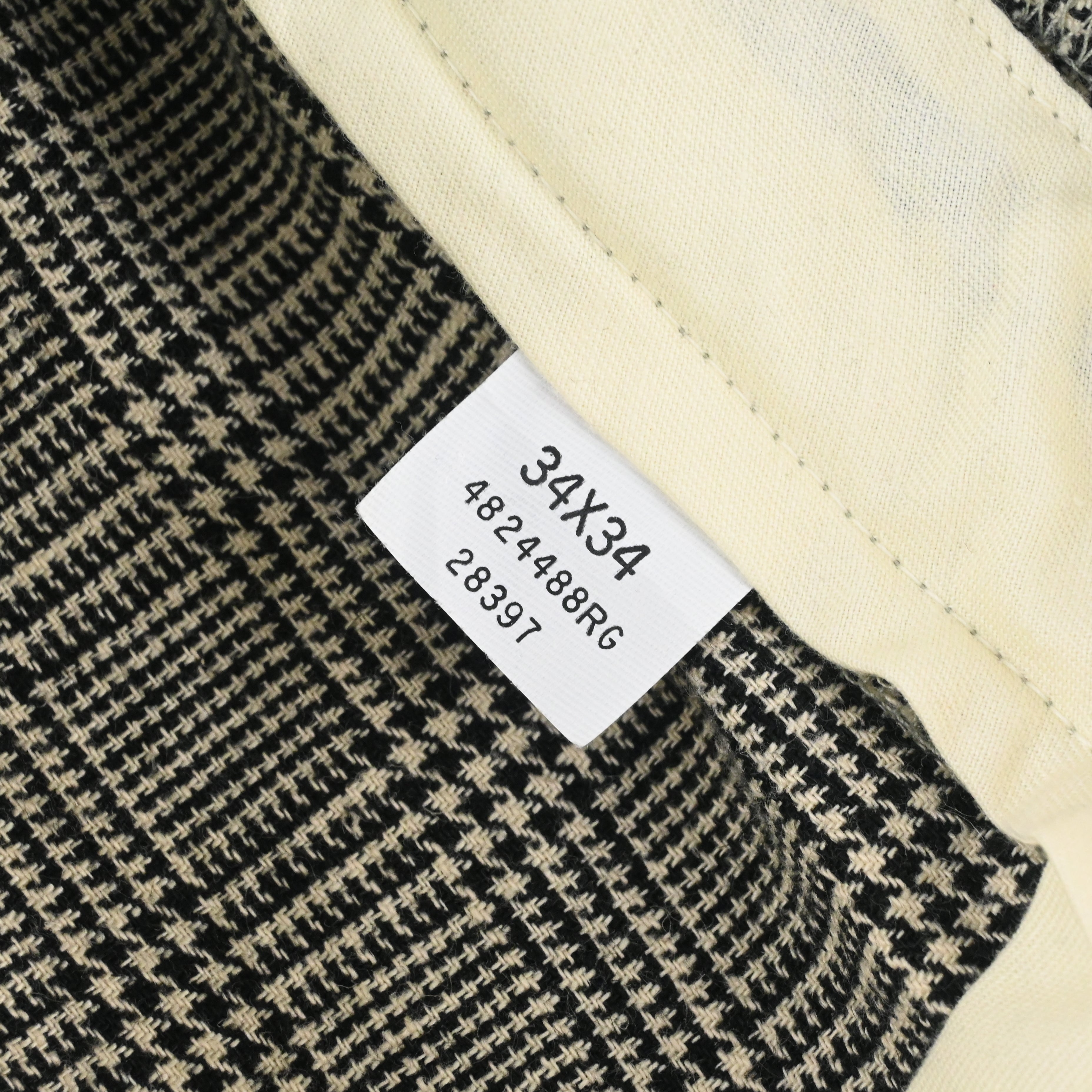 90's POLO BY RALPH LAUREN COTTON/LINEN SLACKS W33 L32