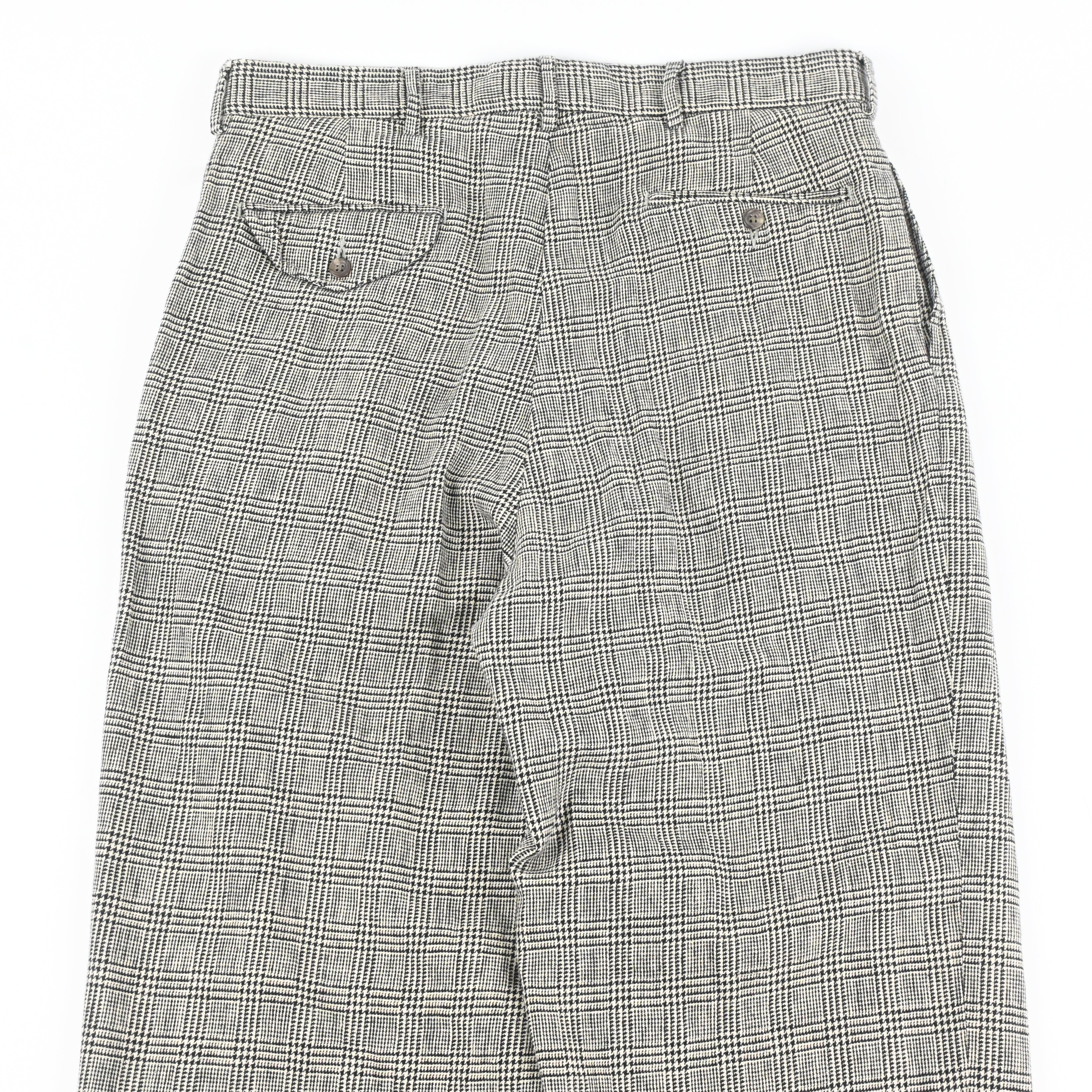 90's POLO BY RALPH LAUREN COTTON/LINEN SLACKS W33 L32