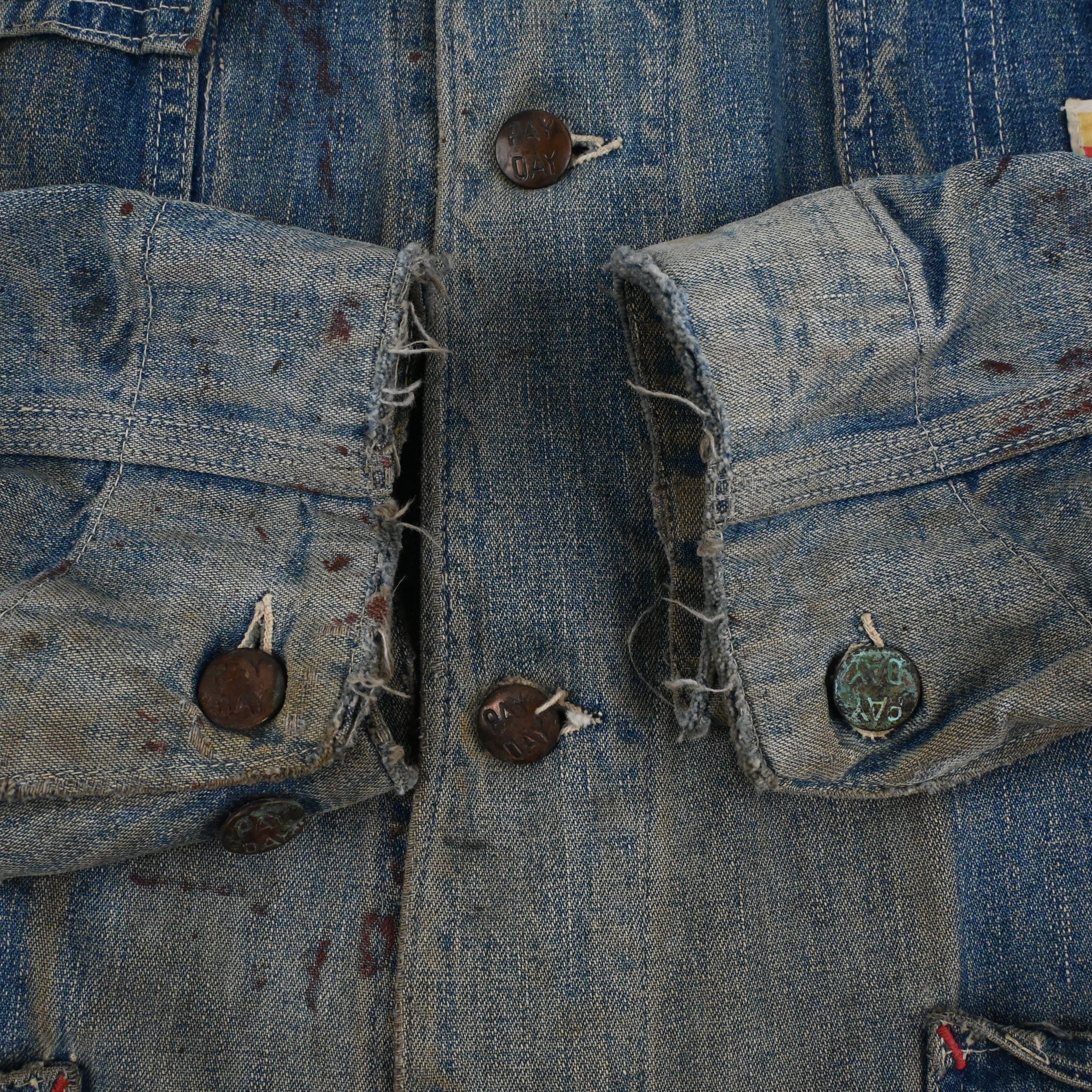 50'S PENNEY'S PAYDAY RAGLAN SLEEVE DENIM CHORE JACKET