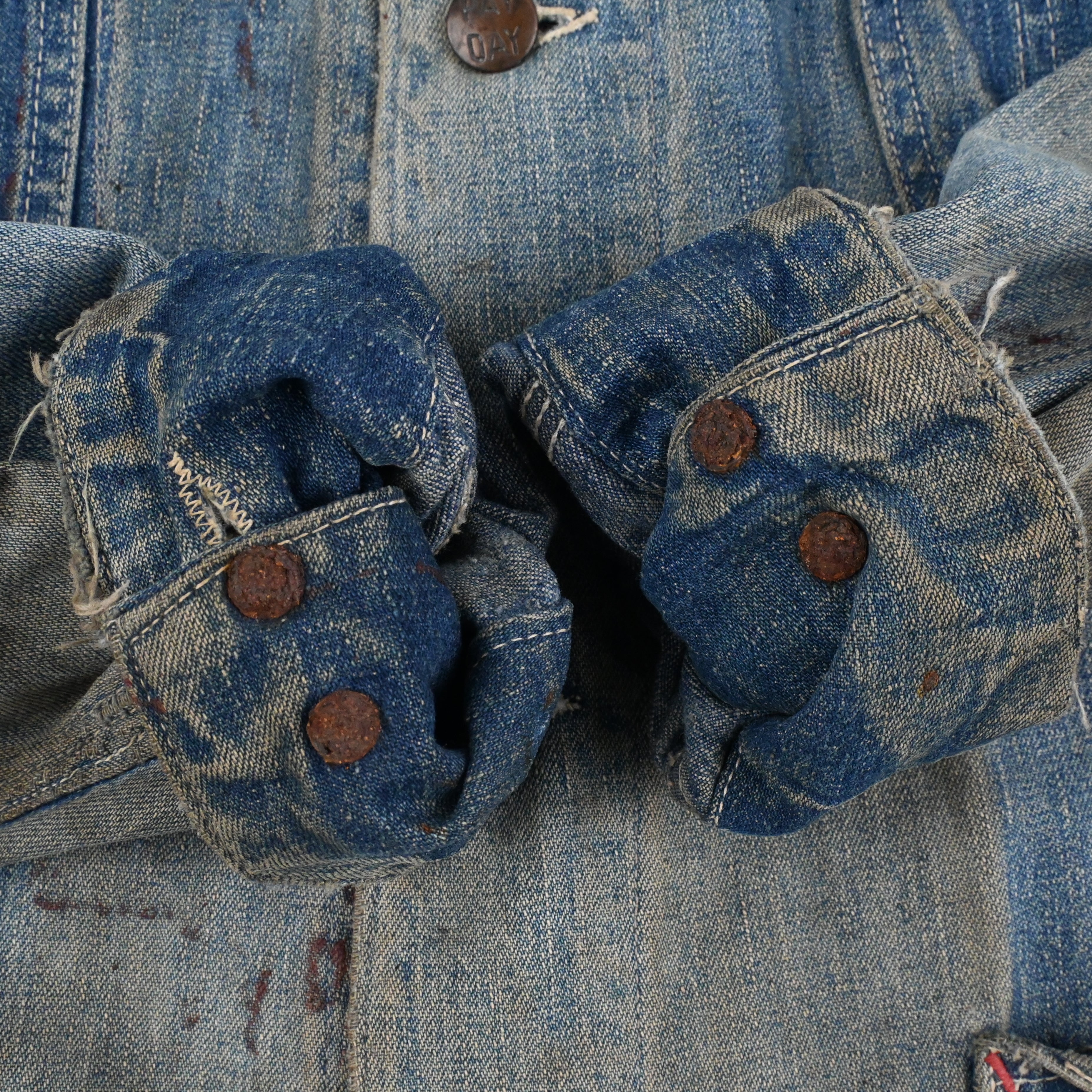 50'S PENNEY'S PAYDAY RAGLAN SLEEVE DENIM CHORE JACKET