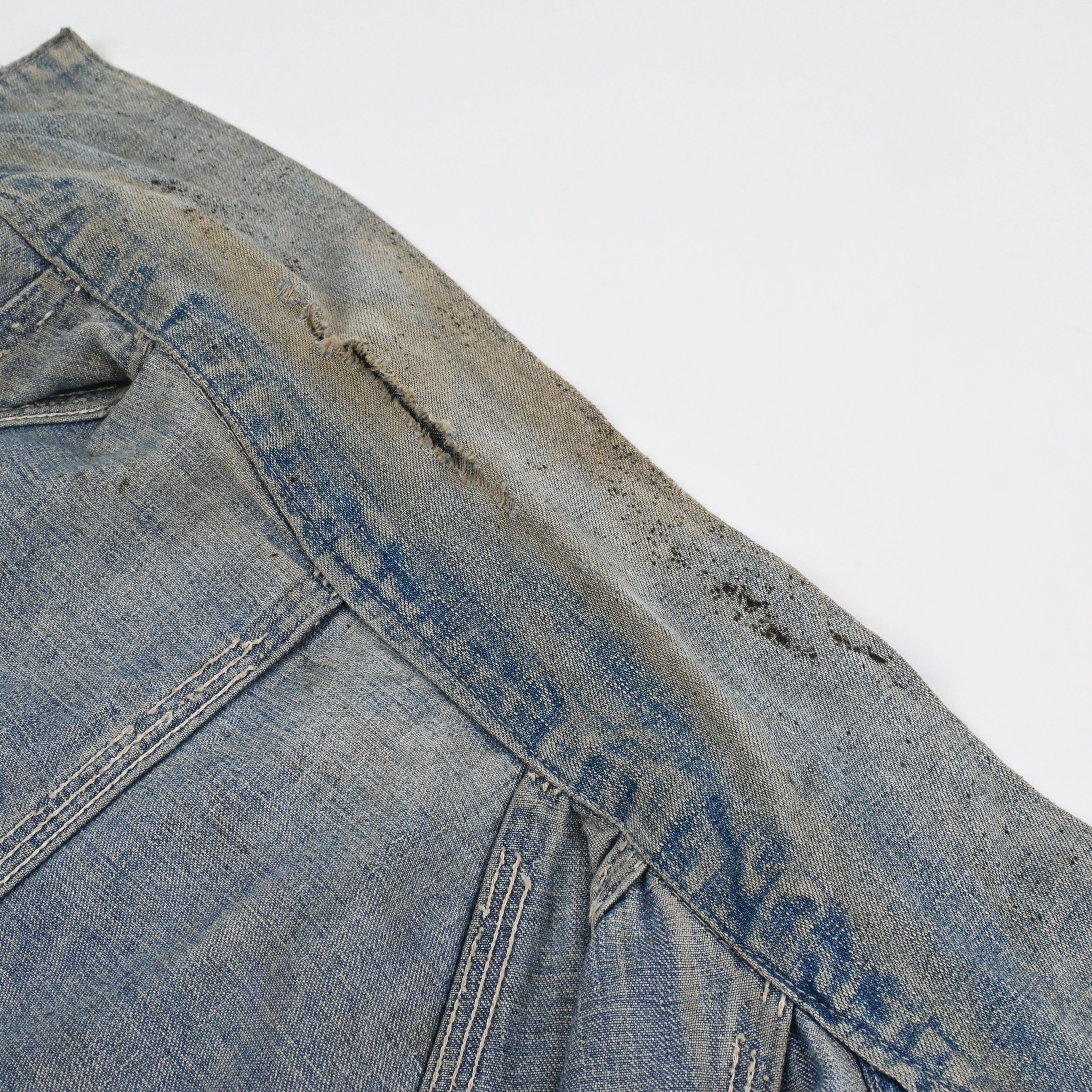 50'S PENNEY'S PAYDAY RAGLAN SLEEVE DENIM CHORE JACKET