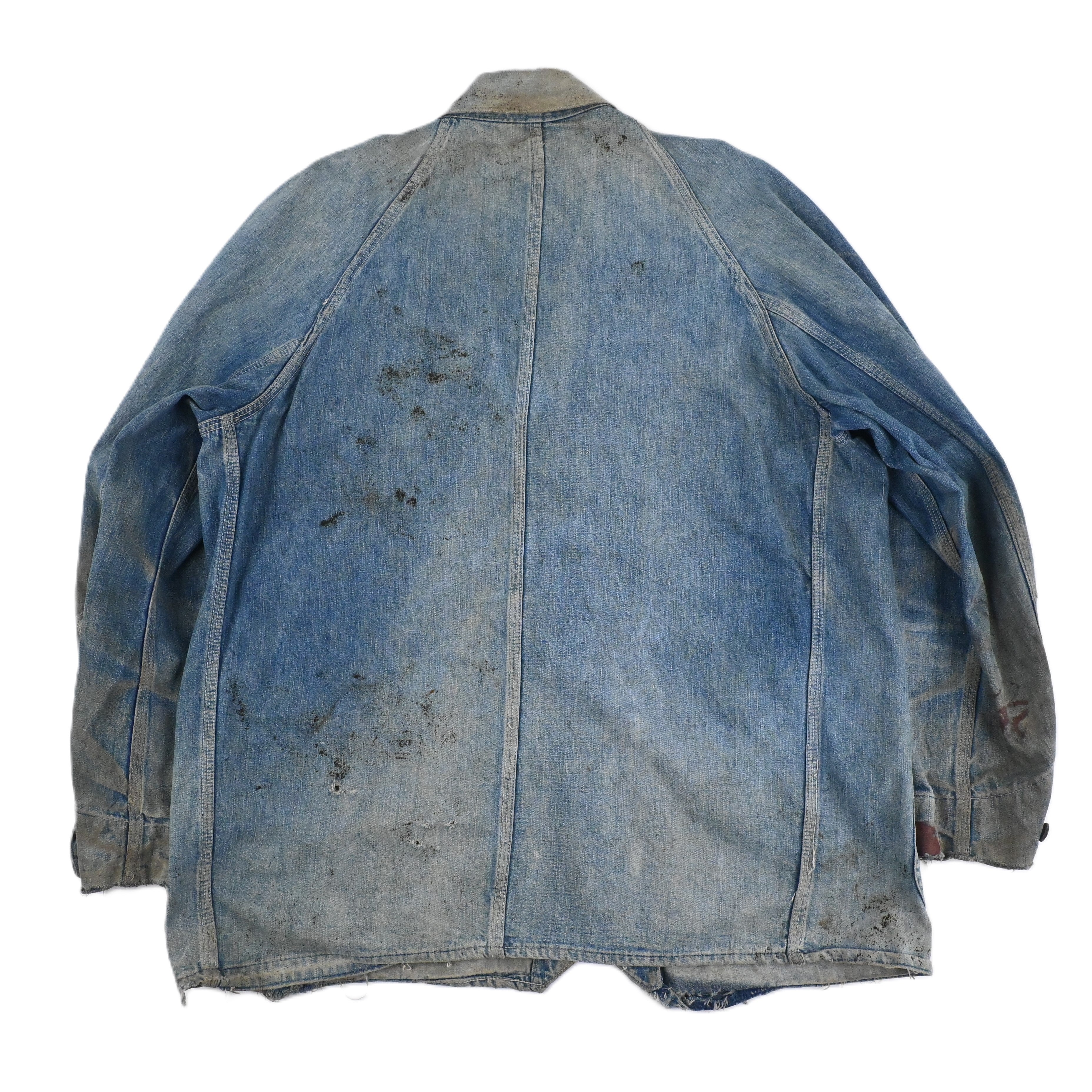 50'S PENNEY'S PAYDAY RAGLAN SLEEVE DENIM CHORE JACKET