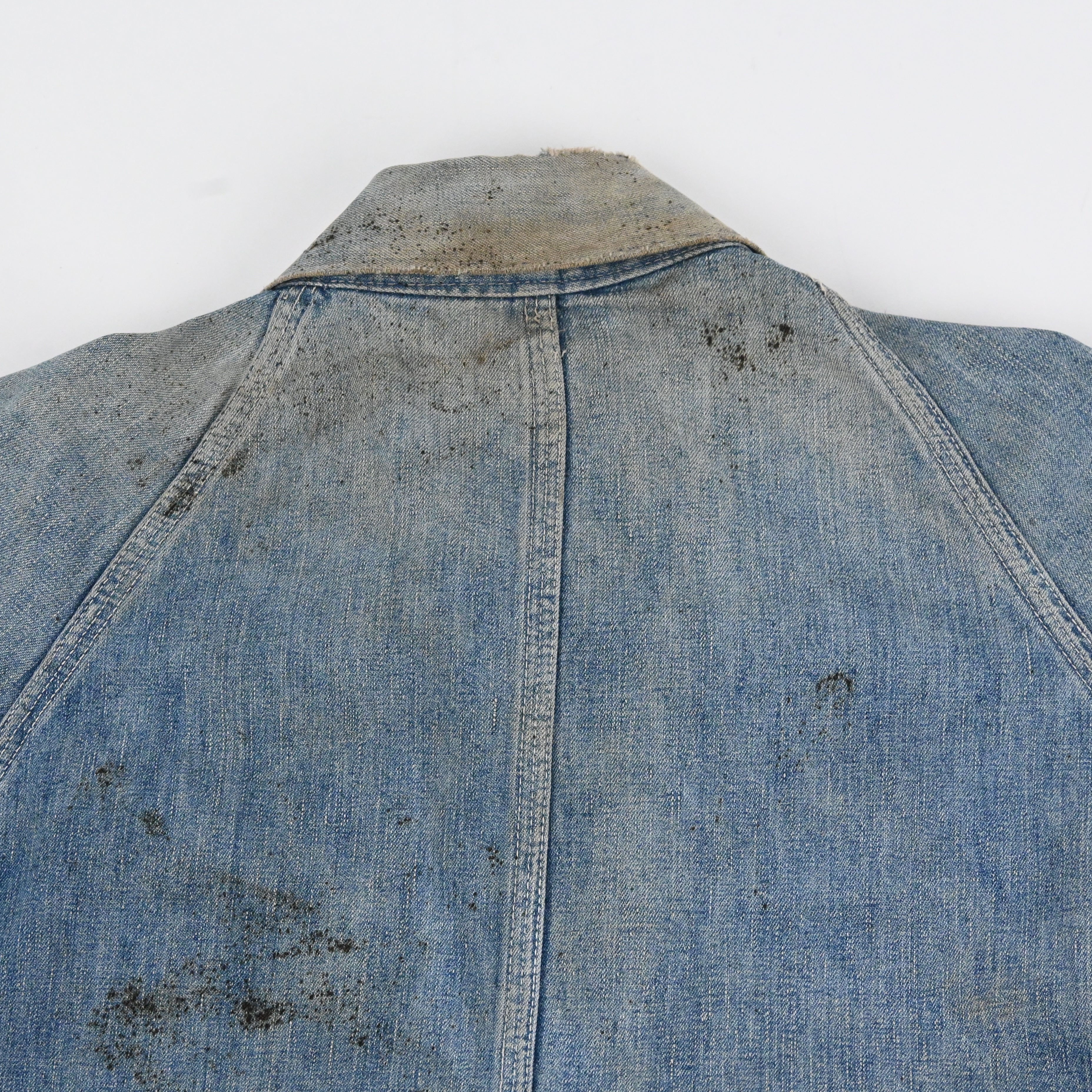 50'S PENNEY'S PAYDAY RAGLAN SLEEVE DENIM CHORE JACKET