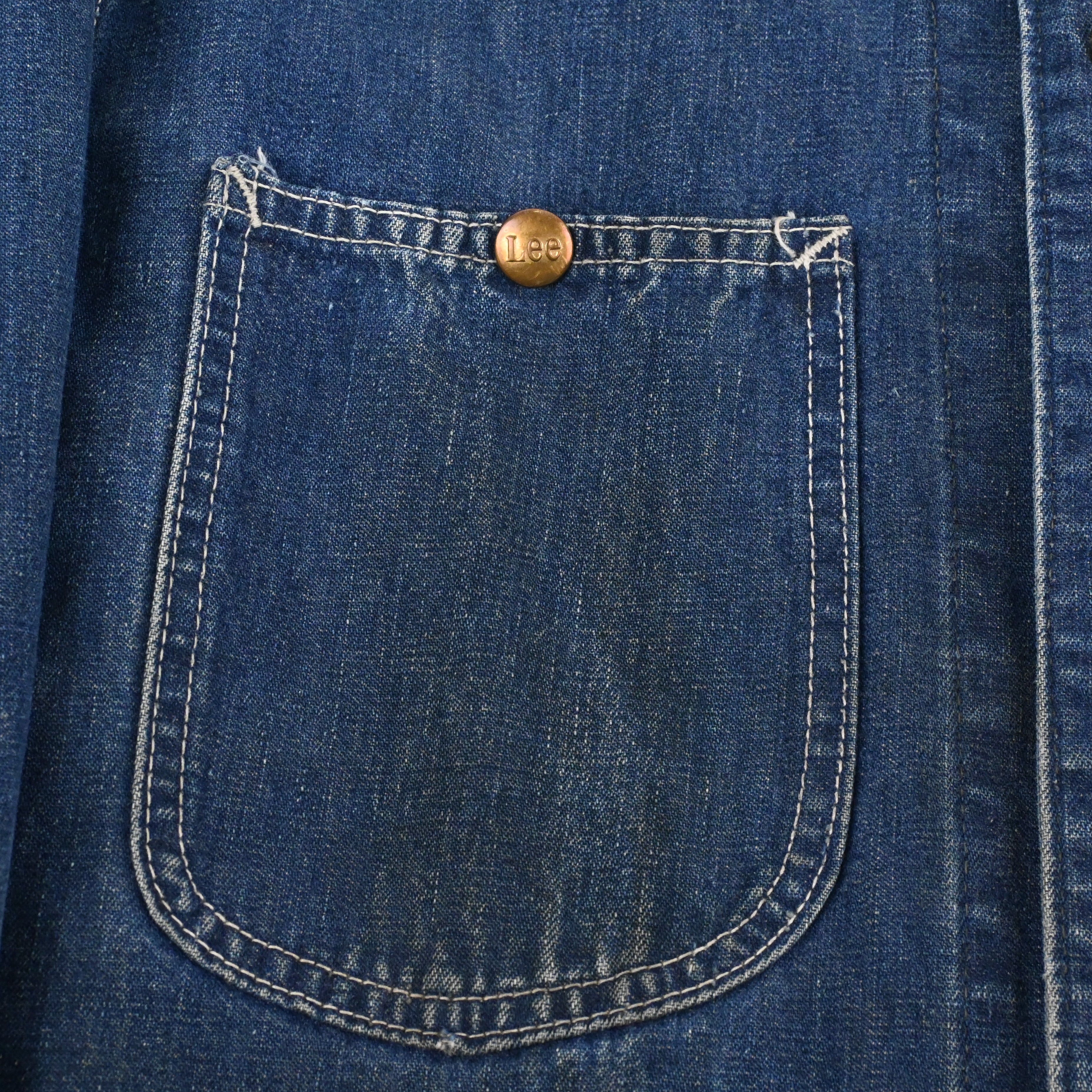 70'S LEE 91-J DENIM CHORE JACKET SIZE 40-REG