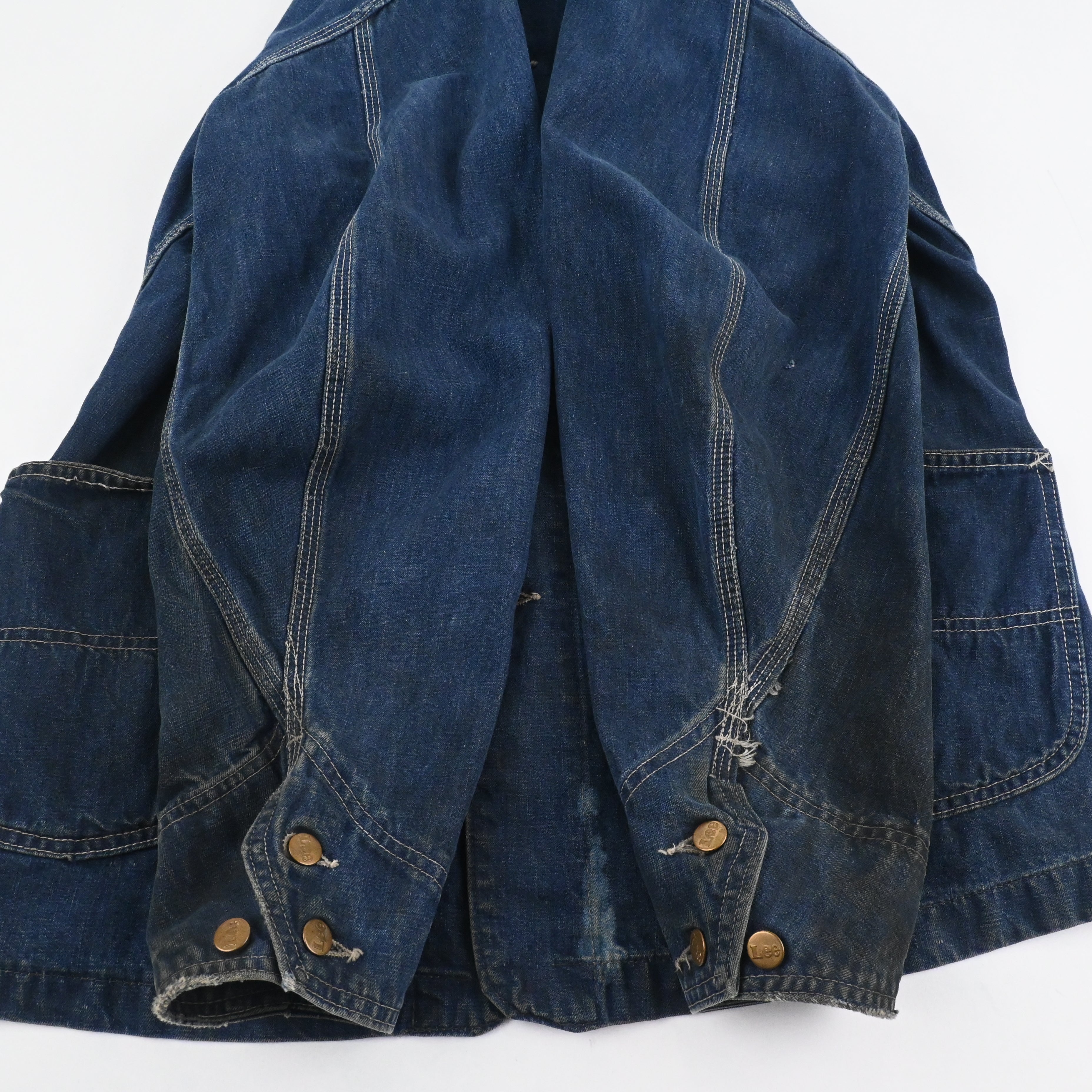 70'S LEE 91-J DENIM CHORE JACKET SIZE 40-REG