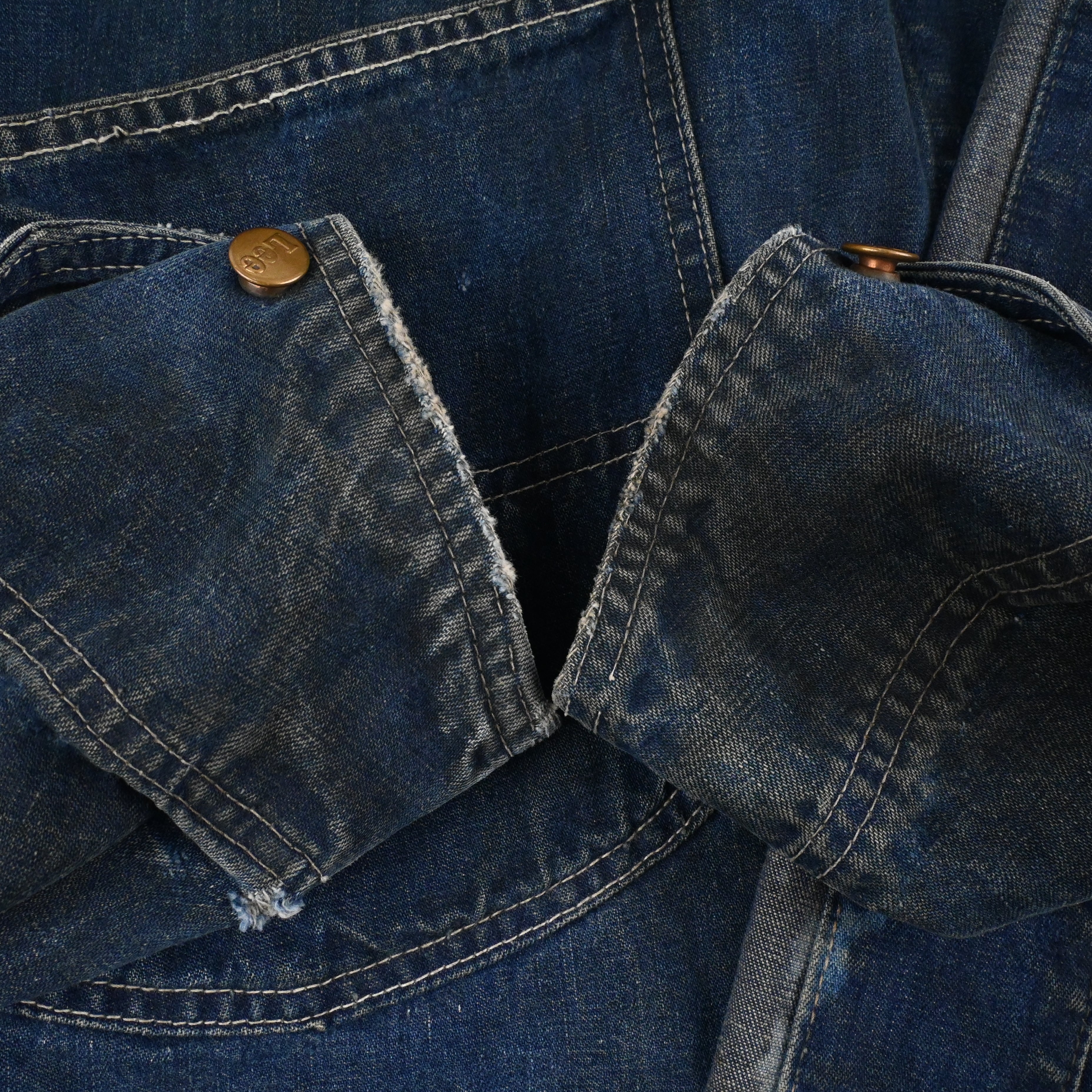 70'S LEE 91-J DENIM CHORE JACKET SIZE 40-REG