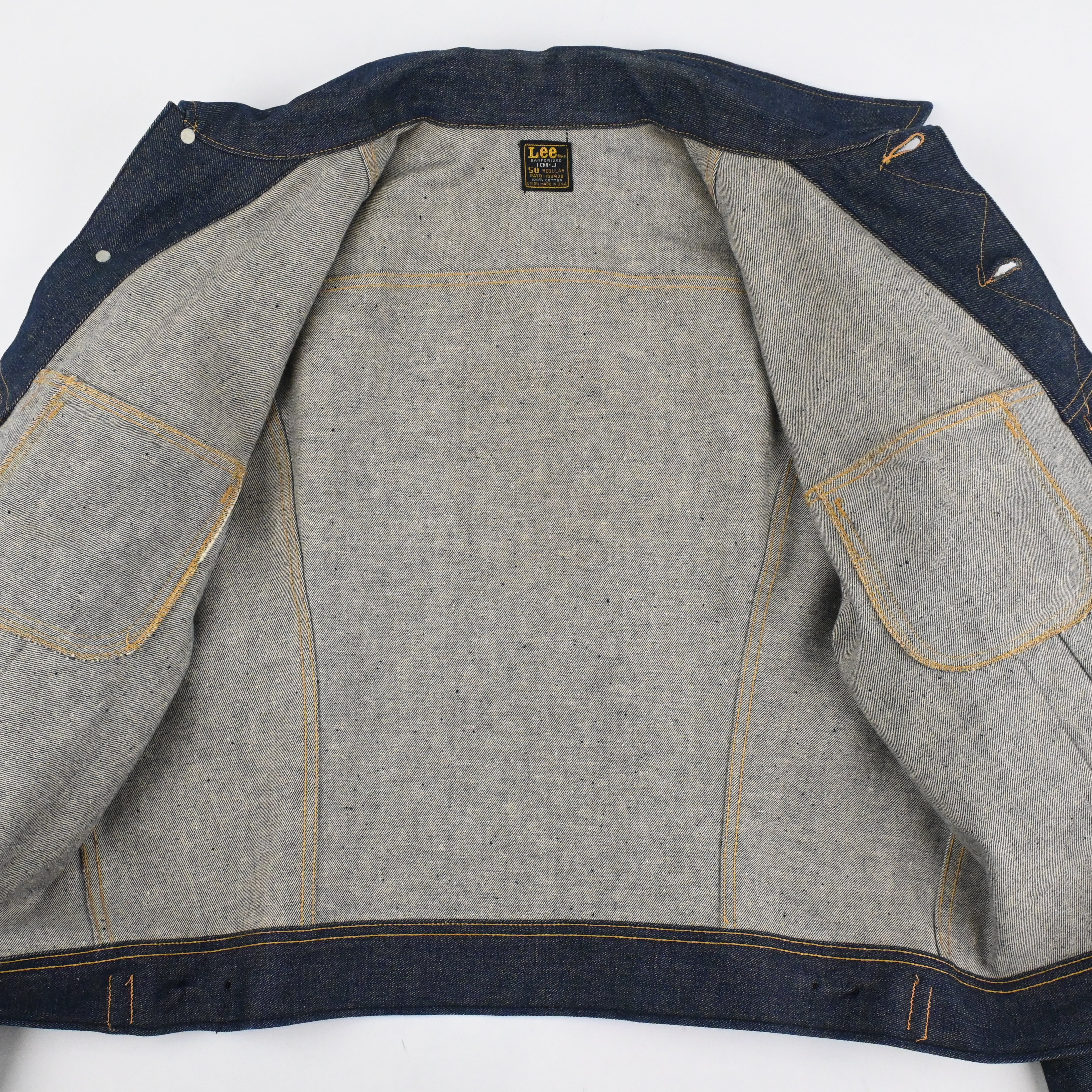 EARLY 70'S LEE 101-J DEADSTOCK SIZE 50