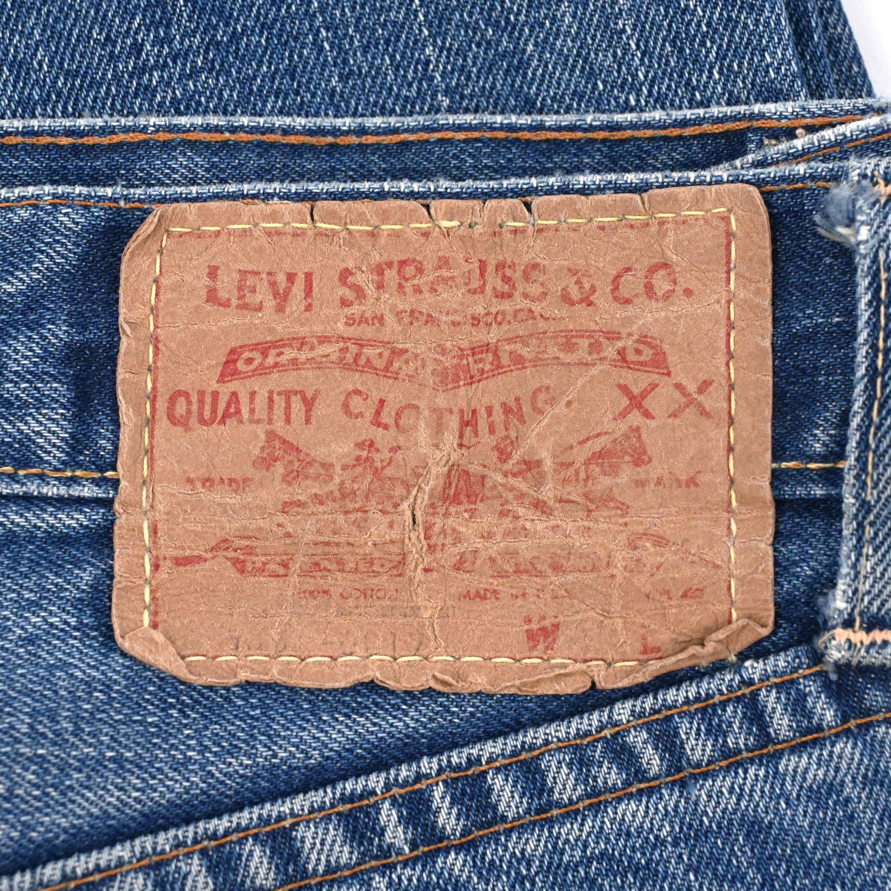 EARLY 70's LEVI'S 505 RED LINE W33 L28