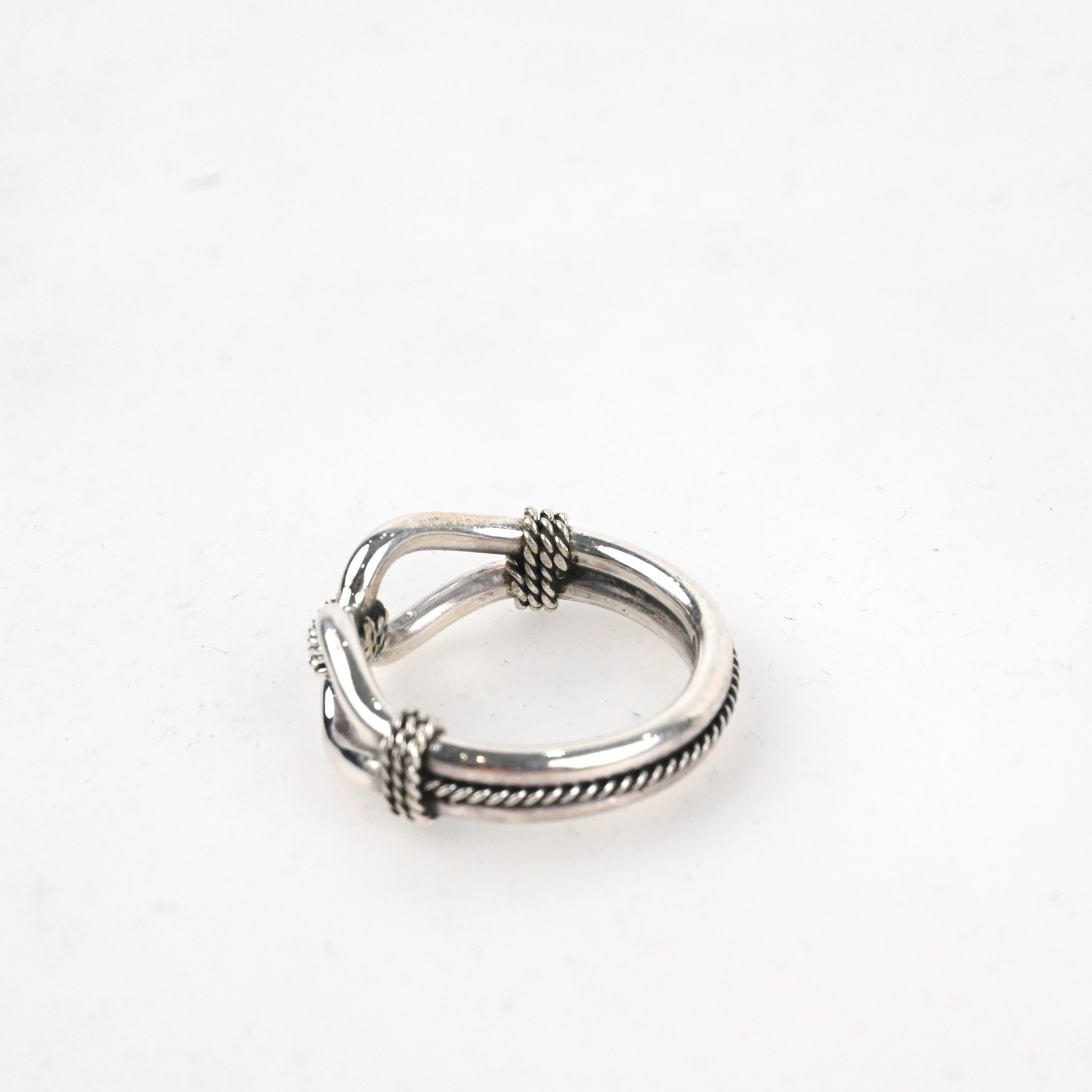 Navajo Steve Arviso Horse Whisperer RING Size 9-11