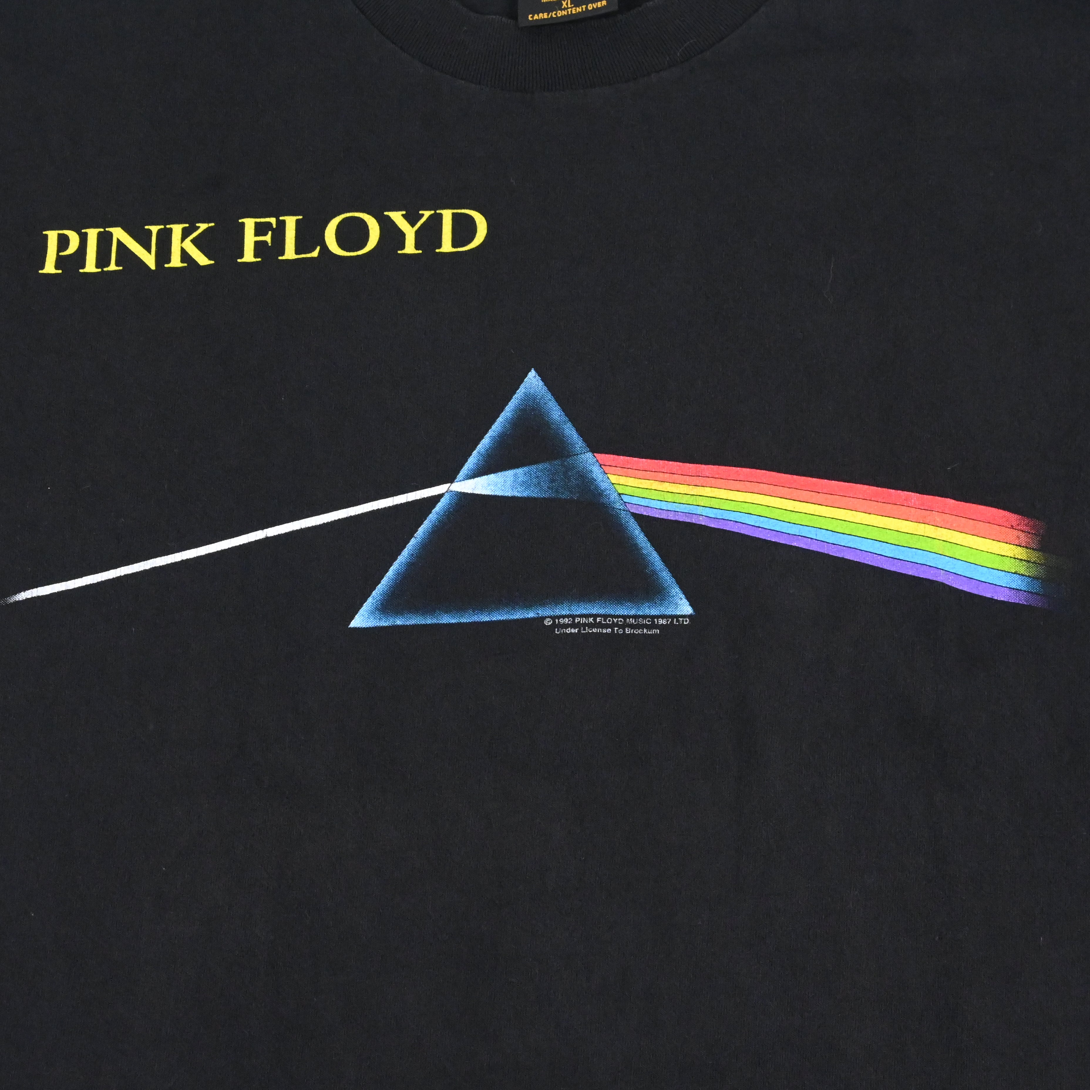 92© PINK FLOYD "The Dark Side Of Moon" T-SHIRT SIZE XL