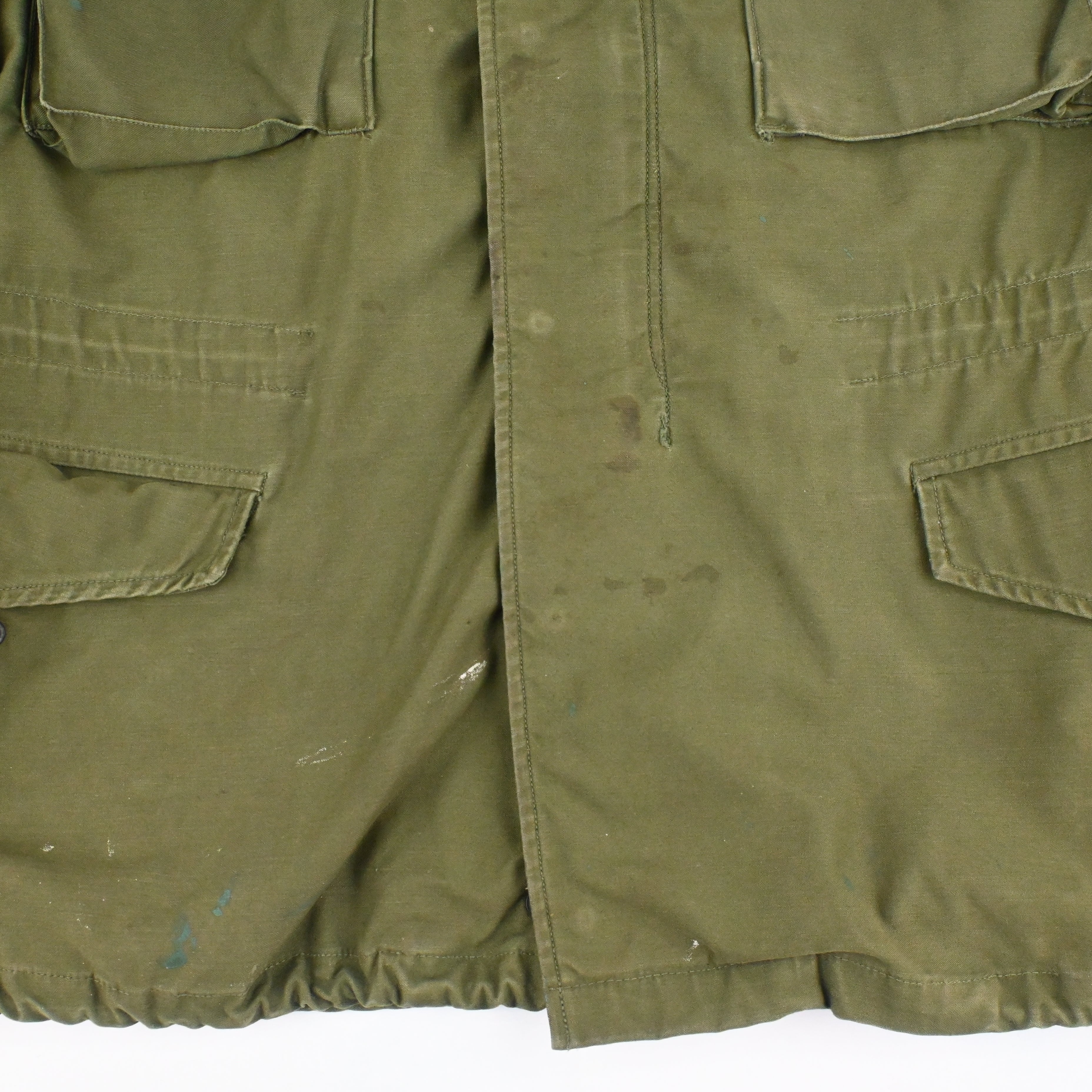 60's U.S.ARMY M-65 FIELD JACKET 1ST MODEL SIZE: M-REG①