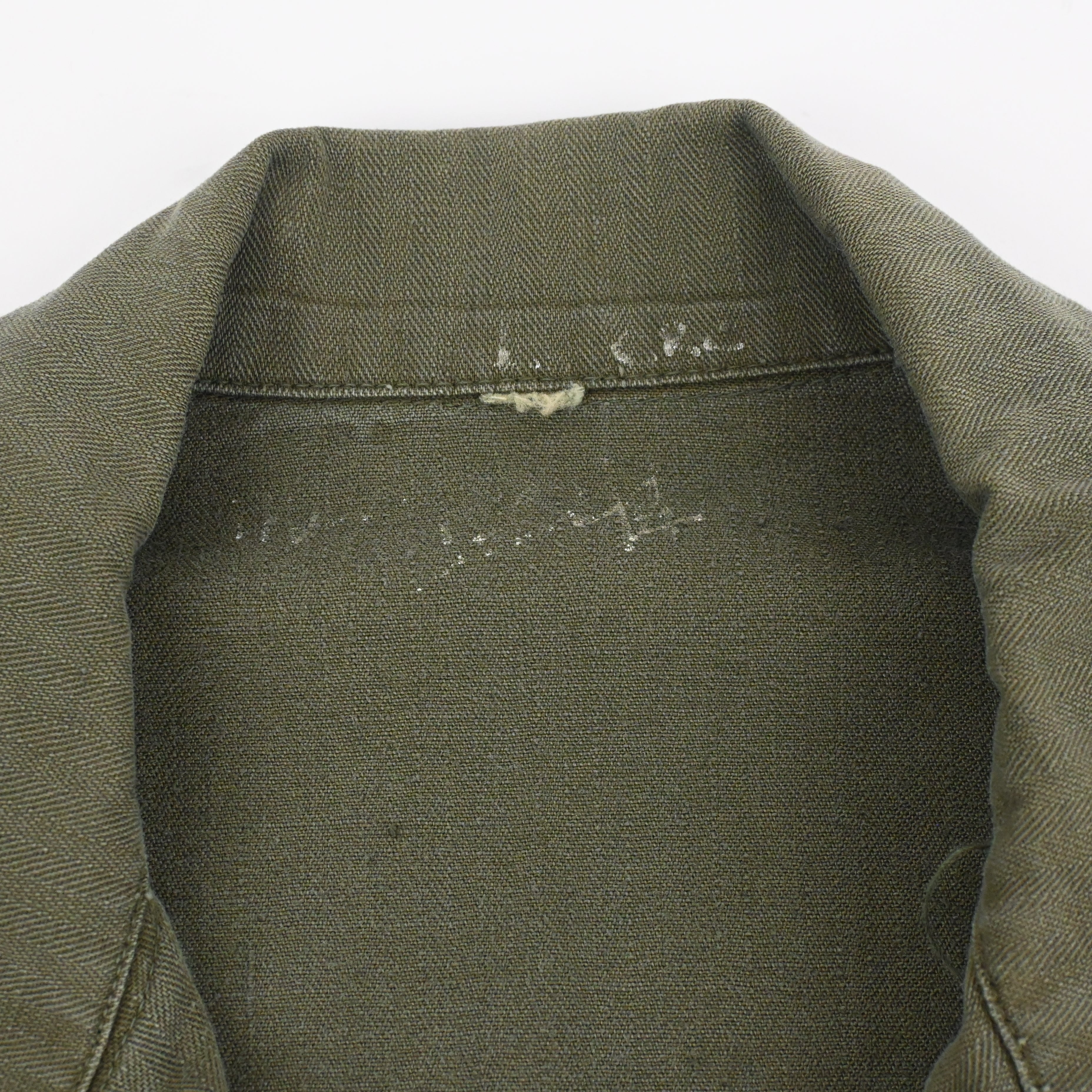40's US ARMY M-43 UTILITY JACKET HBT SIZE 38~40