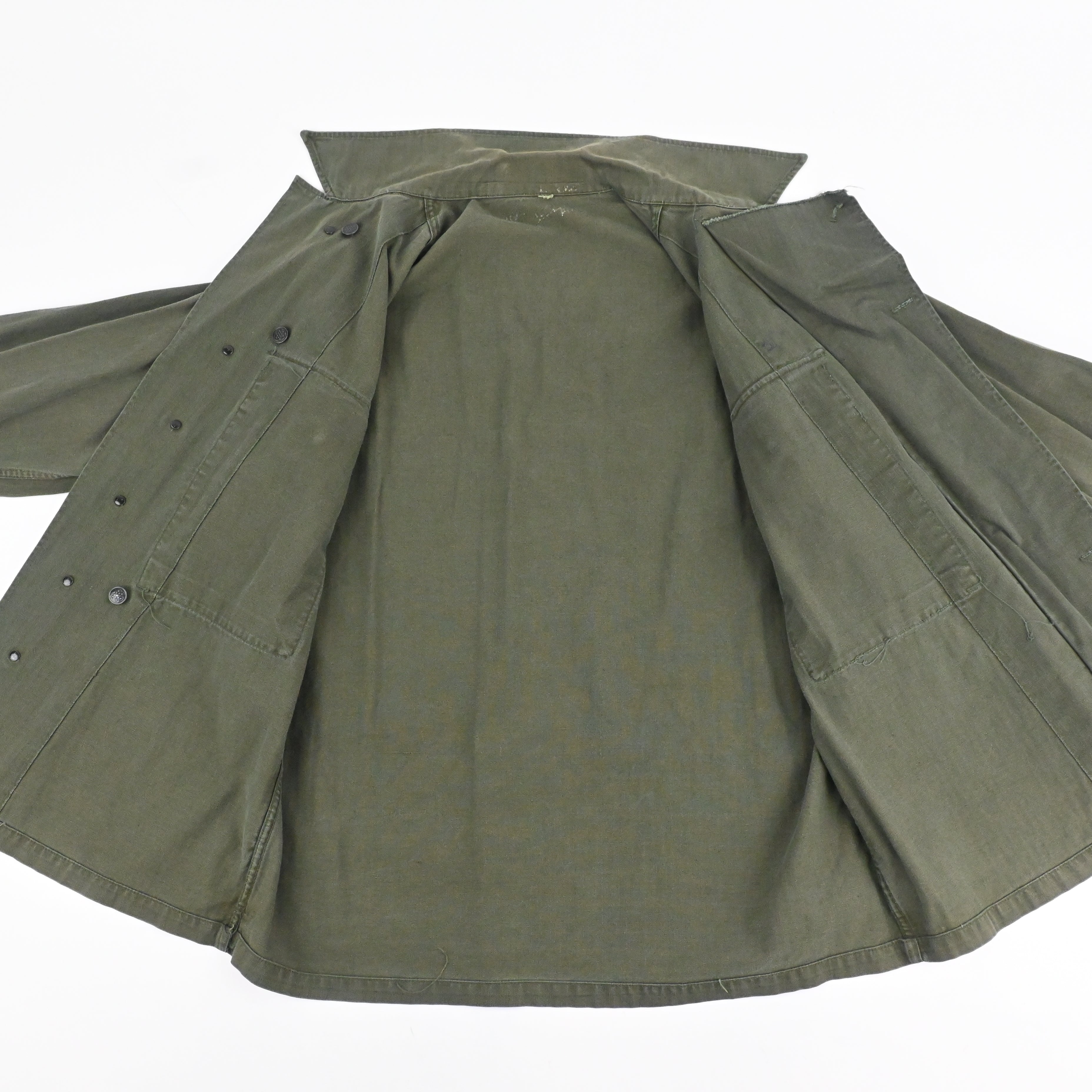40's US ARMY M-43 UTILITY JACKET HBT SIZE 38~40