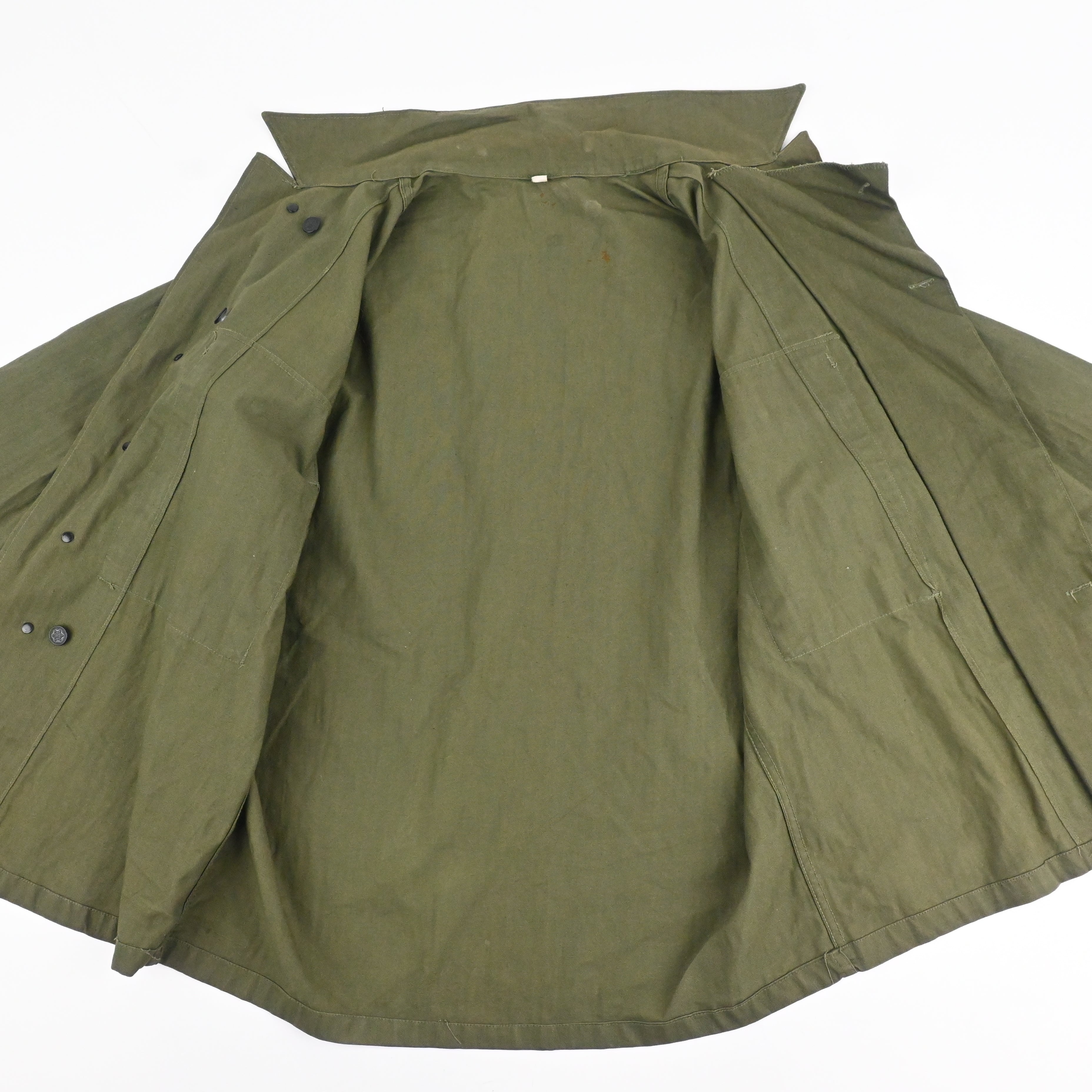 40's US ARMY M-43 UTILITY JACKET HBT SIZE 38 NON WASH