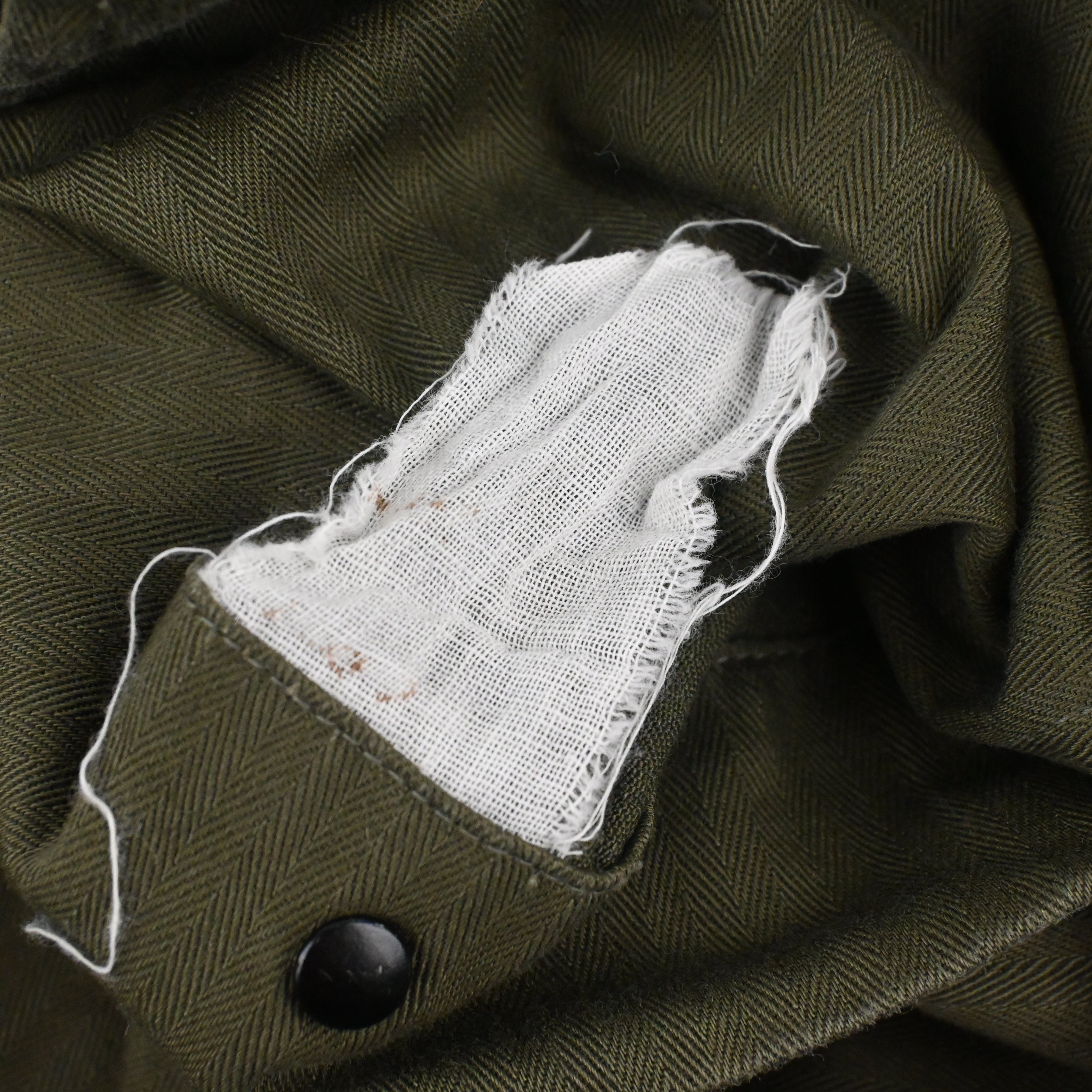 40's US ARMY M-43 UTILITY JACKET HBT SIZE 40