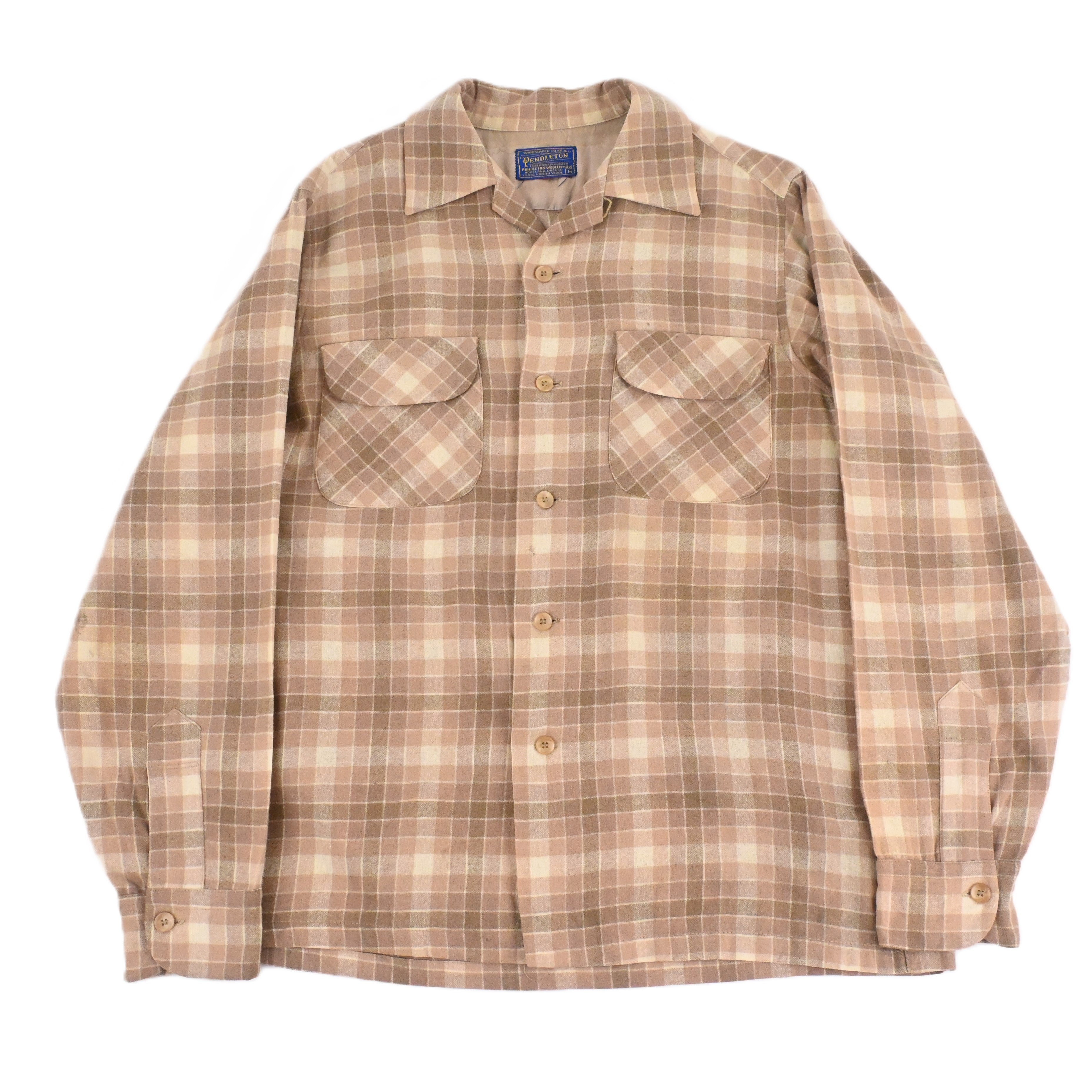 60'S PENDLETON BOARD SHIRT SIZE M ①