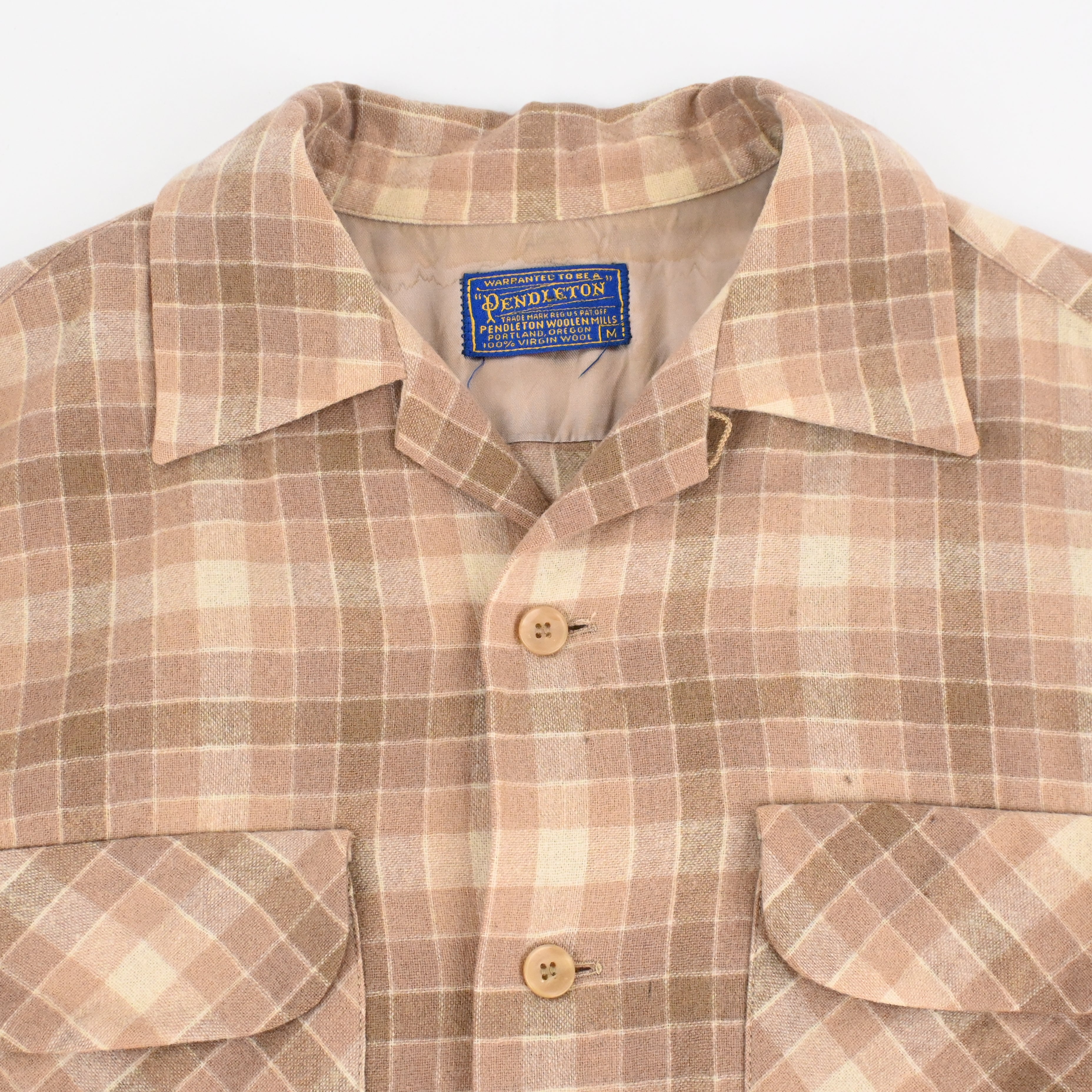 60'S PENDLETON BOARD SHIRT SIZE M ①
