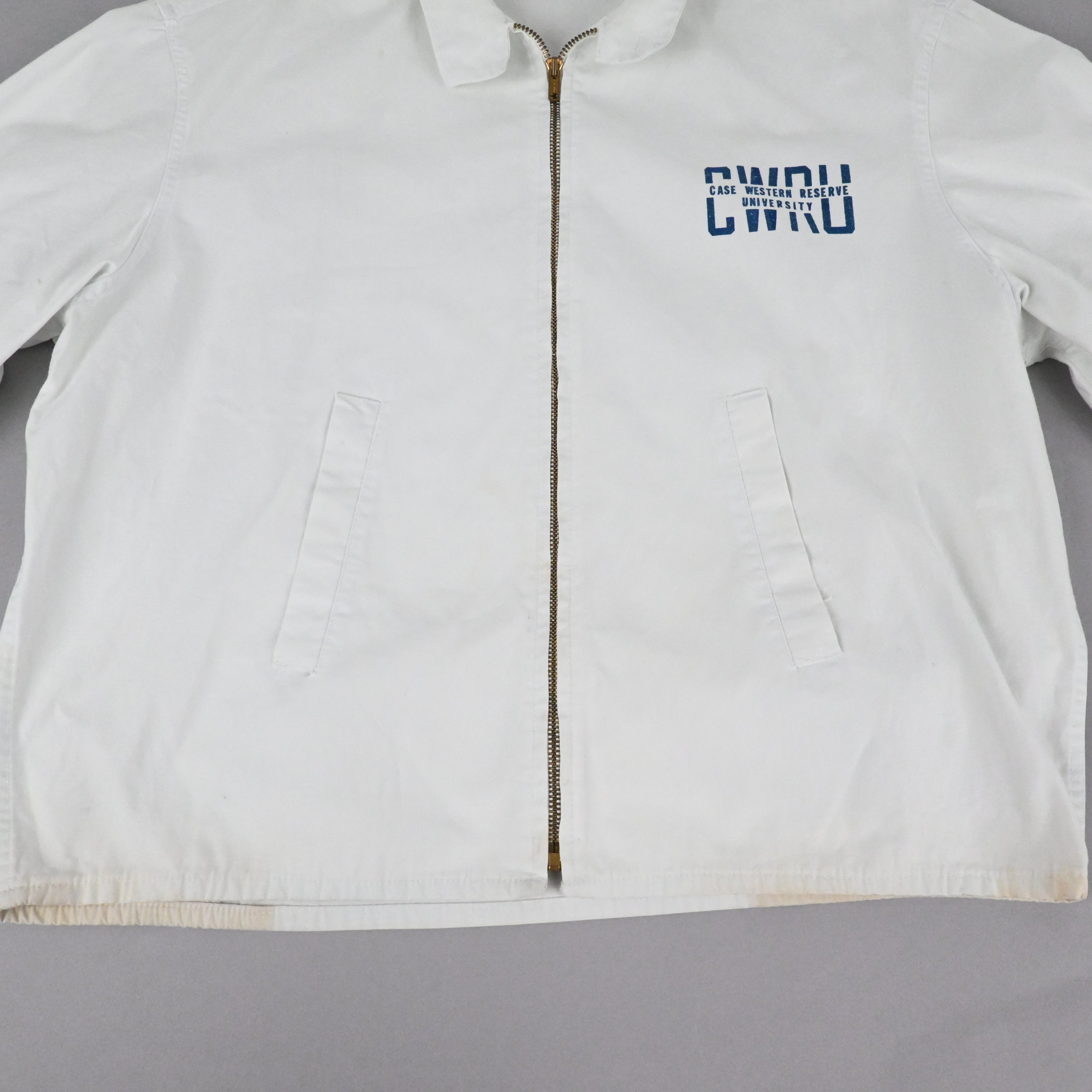 70'S CHAMPION "CWRU" COTTON VIRSITY JACKET SIZE XL