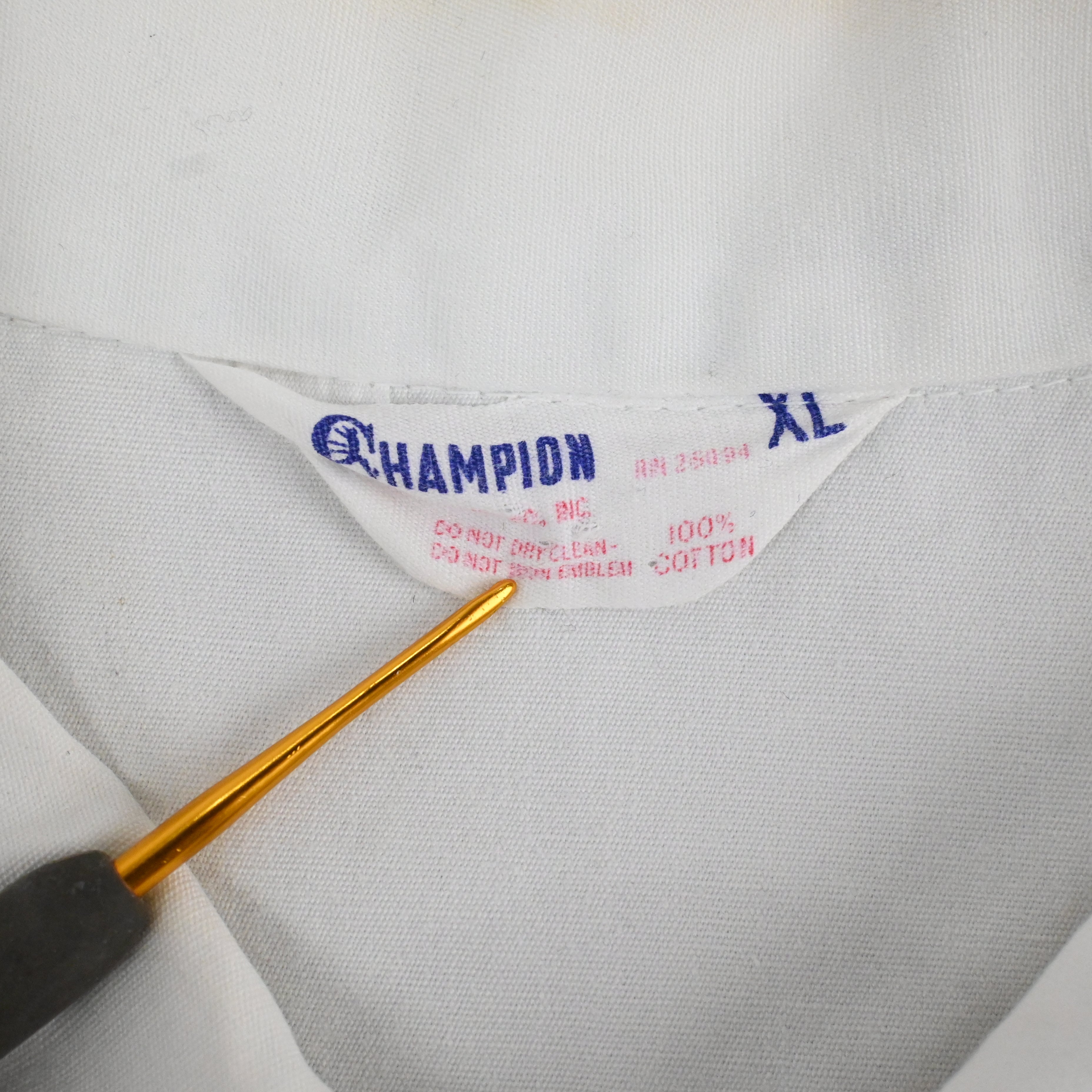 70'S CHAMPION "CWRU" COTTON VIRSITY JACKET SIZE XL