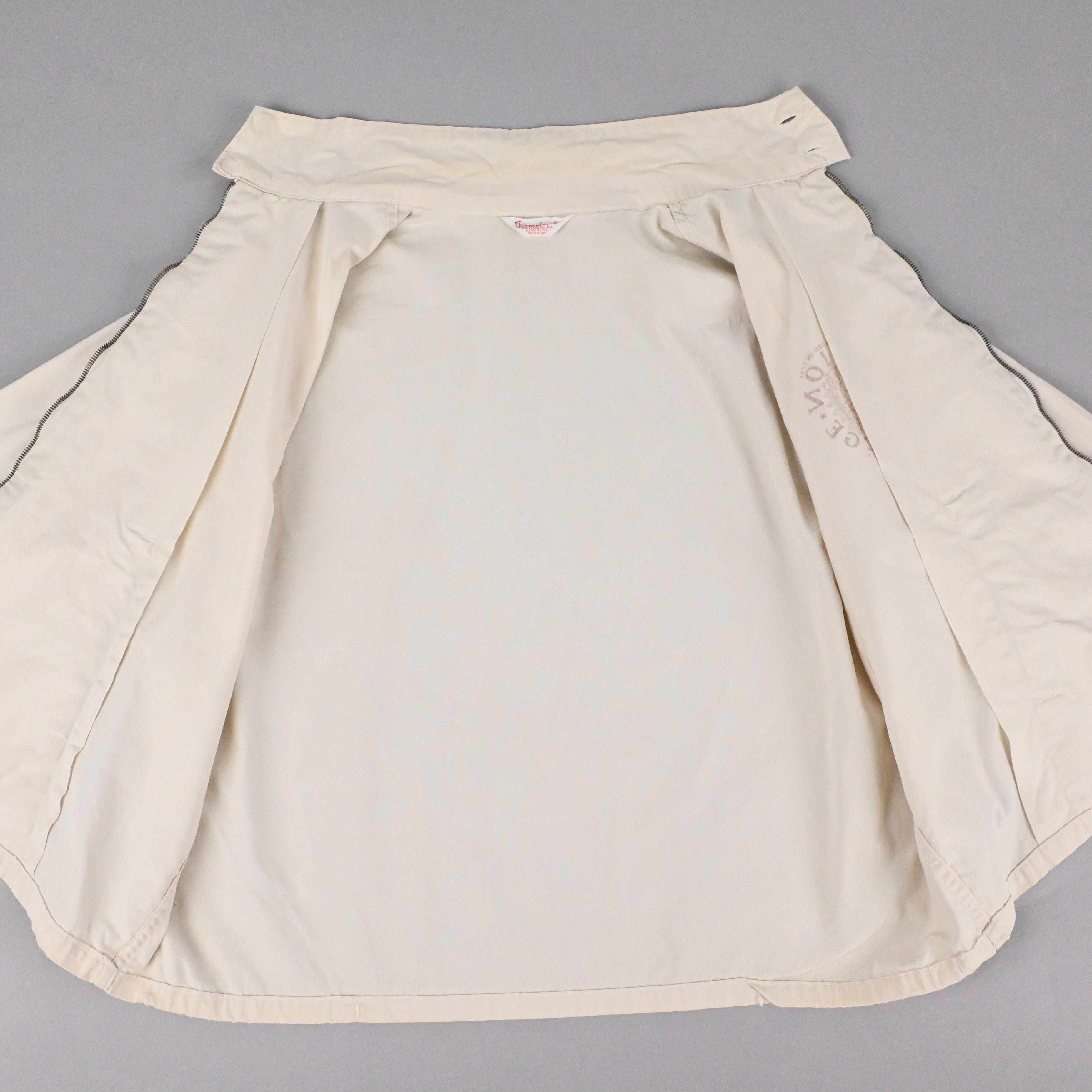 70'S CHAMPION "UNION COLLEGE" COTTON VIRSITY JACKET SIZE XL