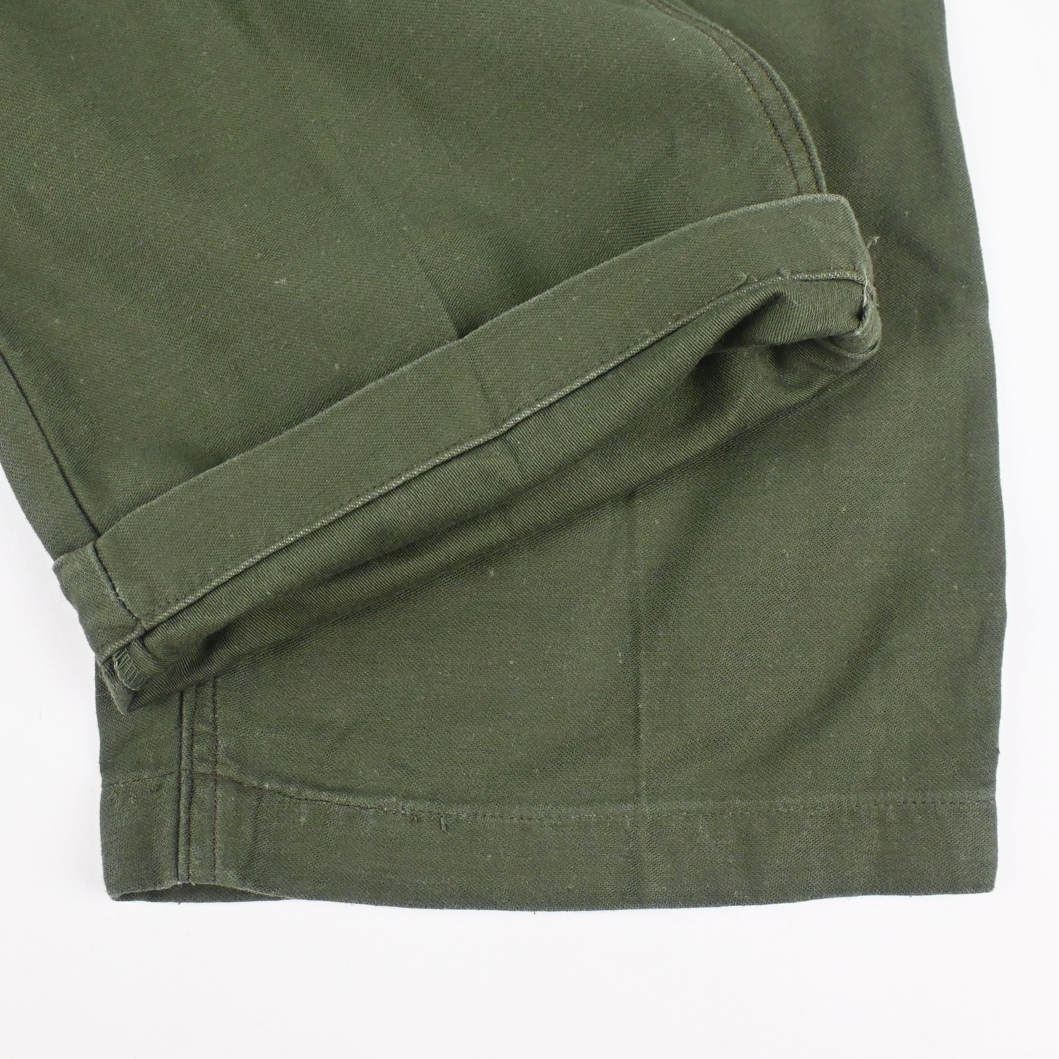 '70 SATEEN FATIGUE PANTS W35 L31