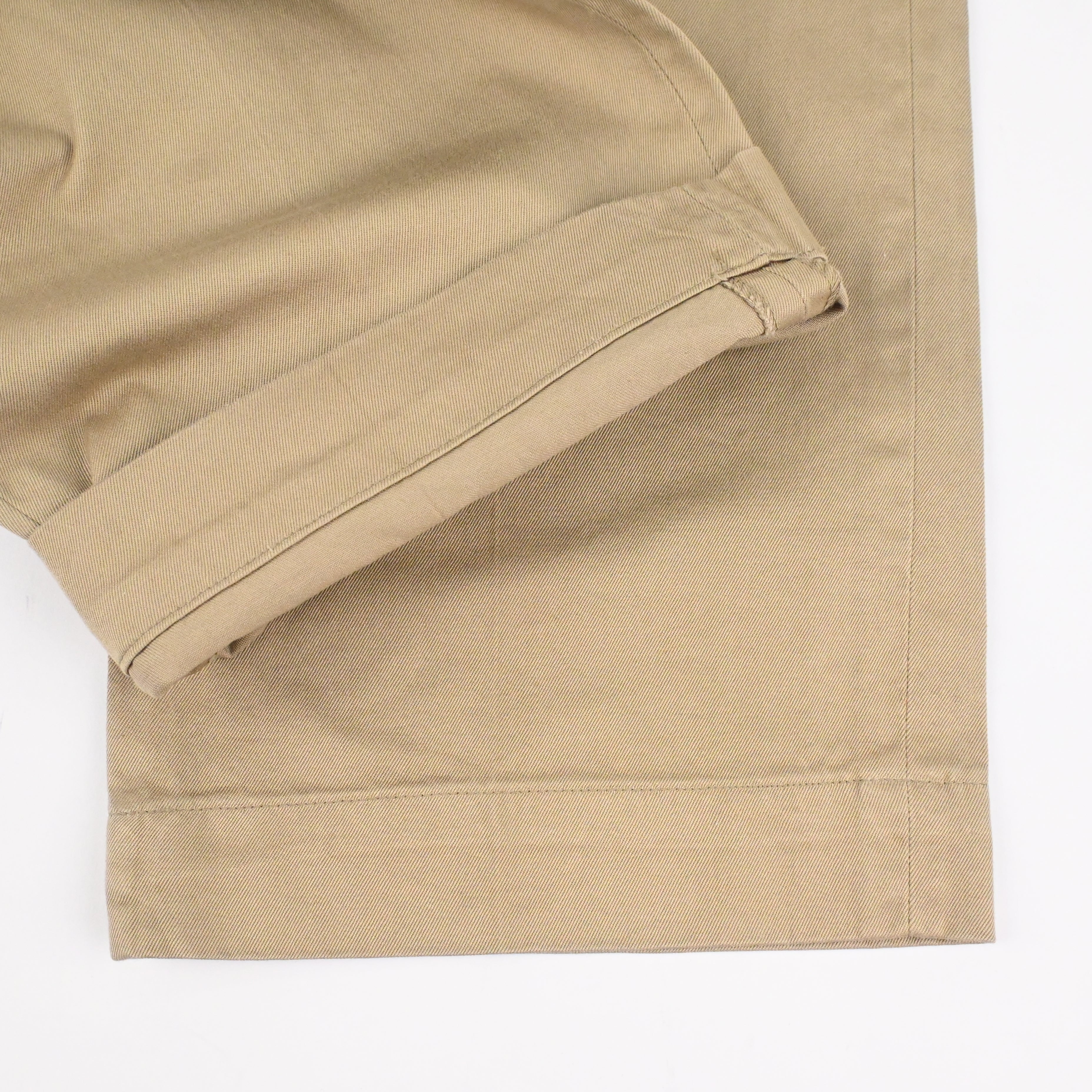 '56 US ARMY CHINO TROUSERS MIL-T-2064 BUTTONFLY SIZE 32×30 MINT