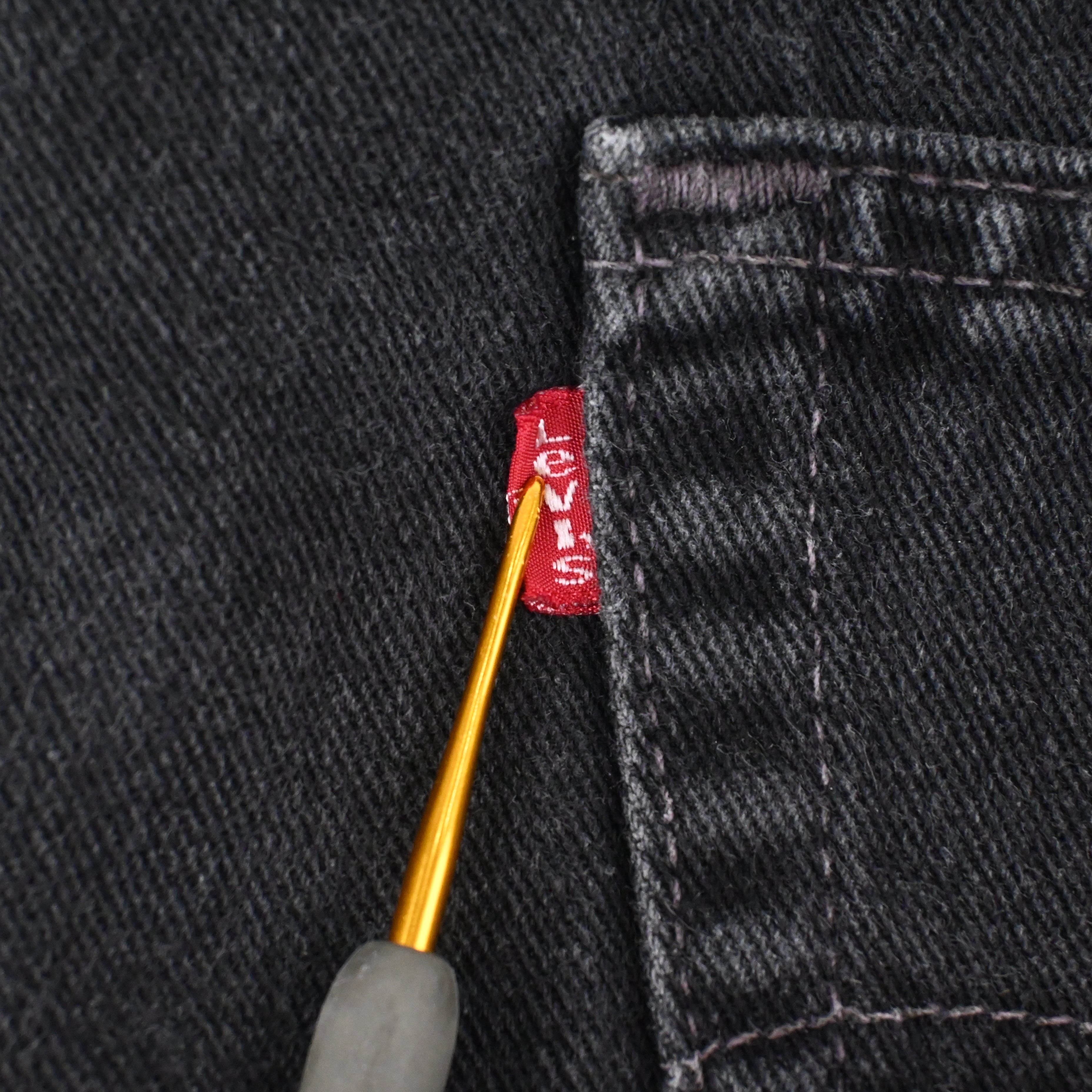 '02 Levi's 505-0260 Black Size W35 L30