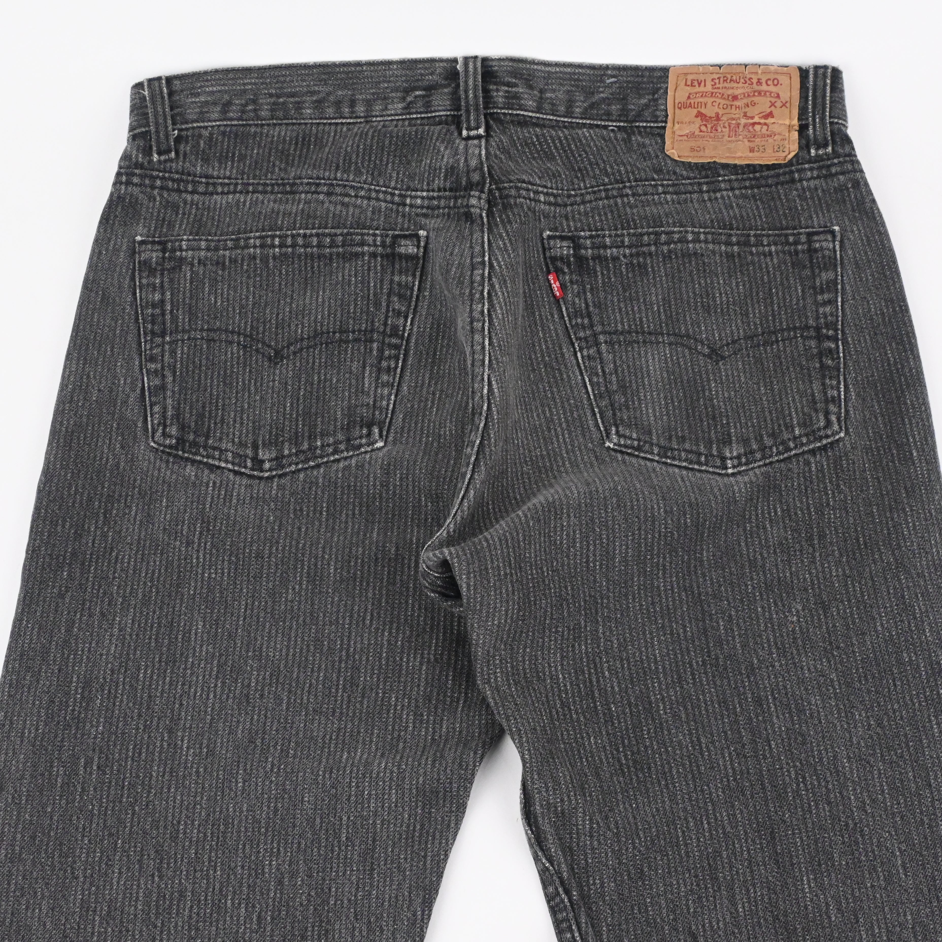 ’90 Levi's 501-0119 Black Stripe Size W33L32