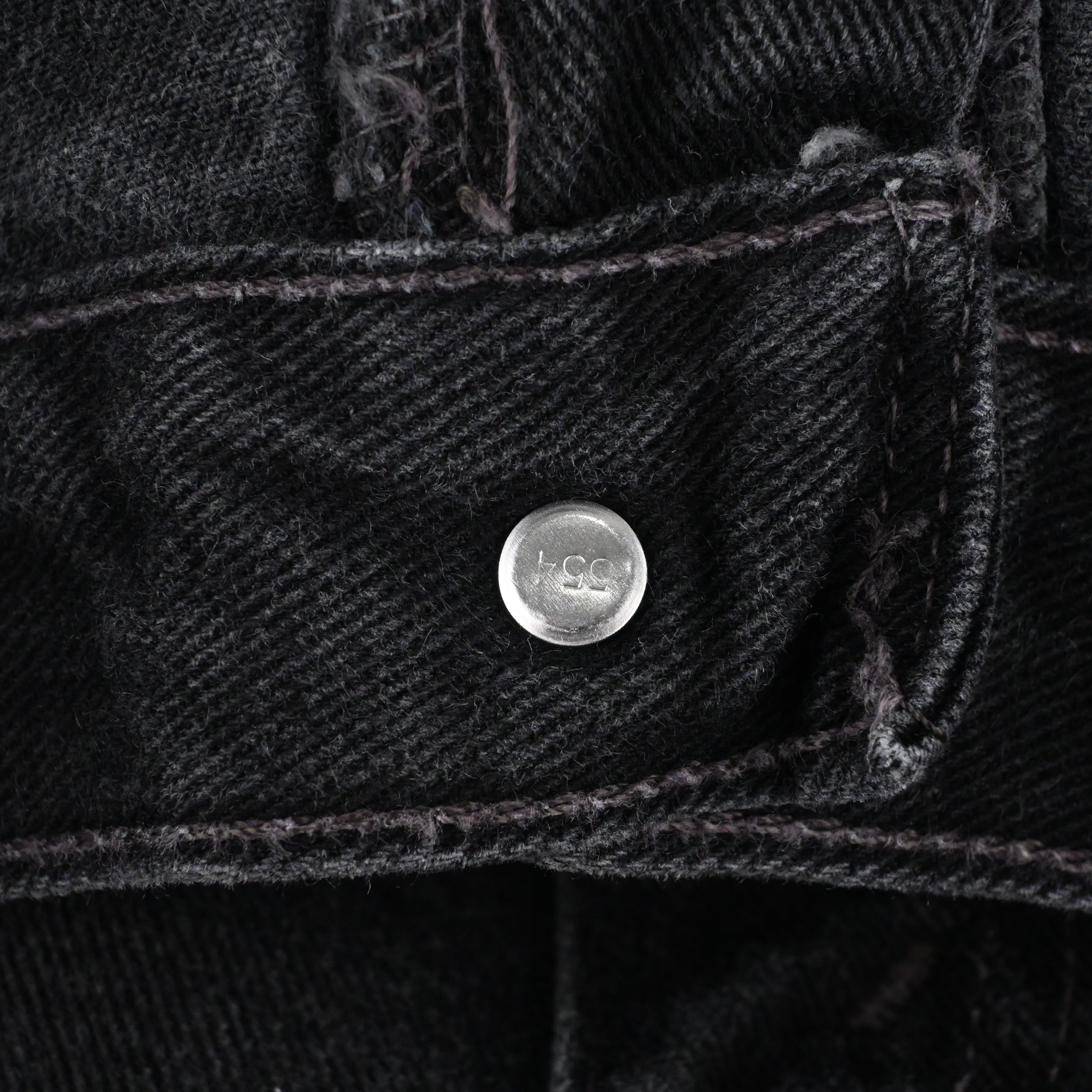 '02 Levi's 505-0260 Black Size W35 L30