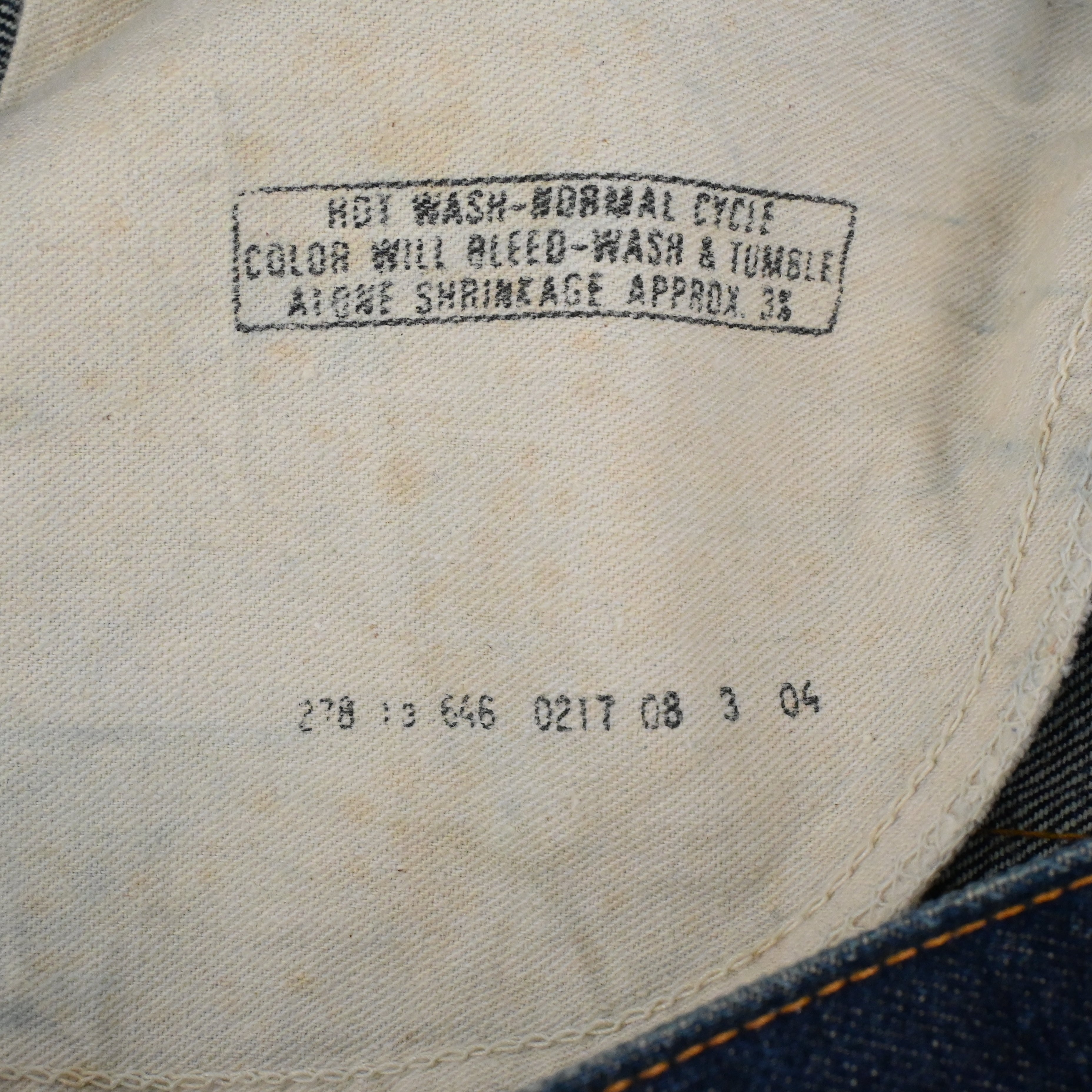 '73 LEVI'S 646-0217 SIZE W30 L28