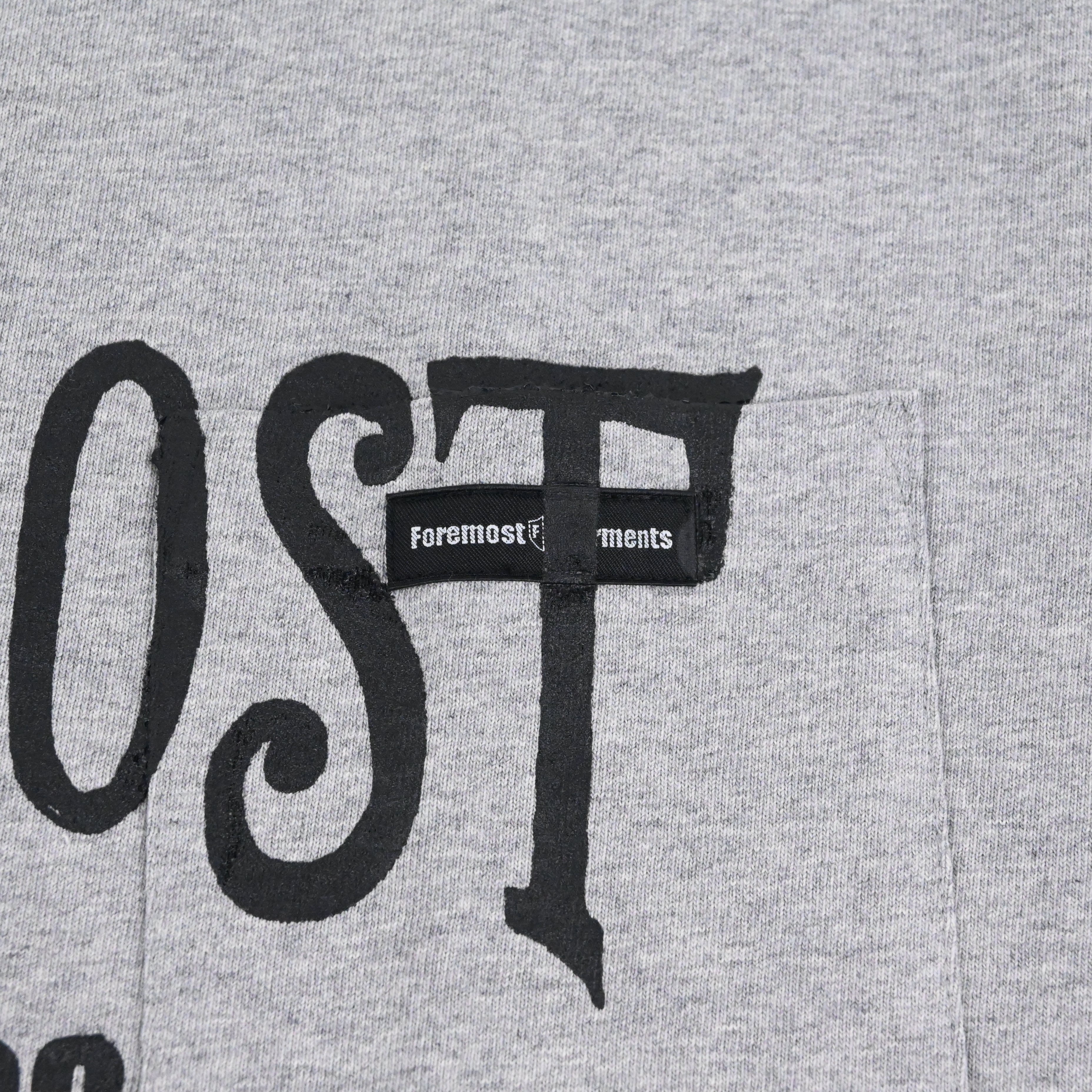 Foremost Printed T-Shirts Grey (M~XL)