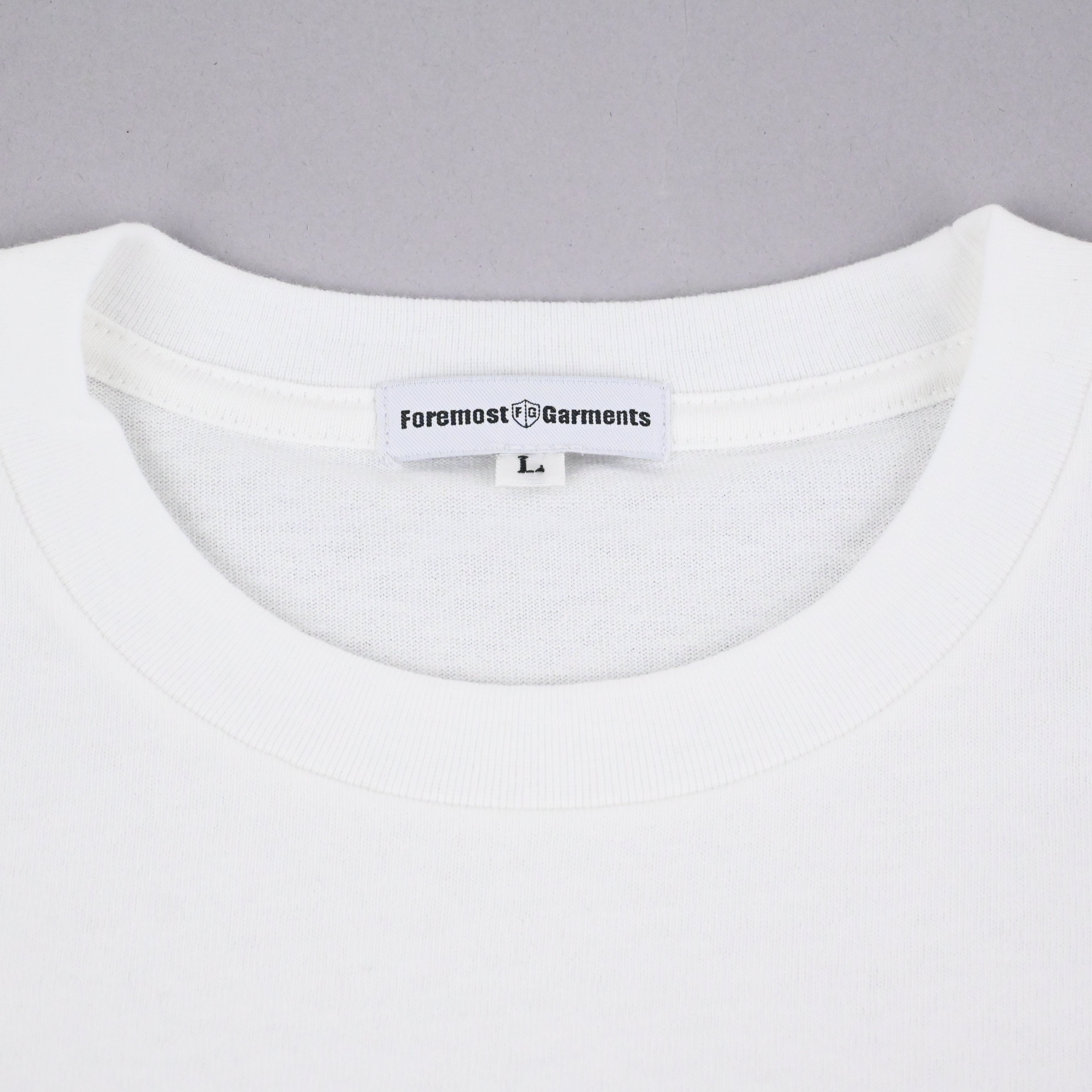 Foremost Pocketed T-Shirts White (M~XL)