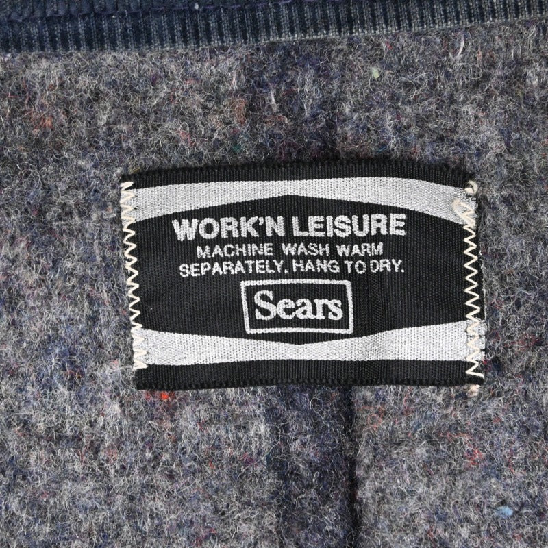 70's~ SEARS BLANKET LINED COVERALL JACKET