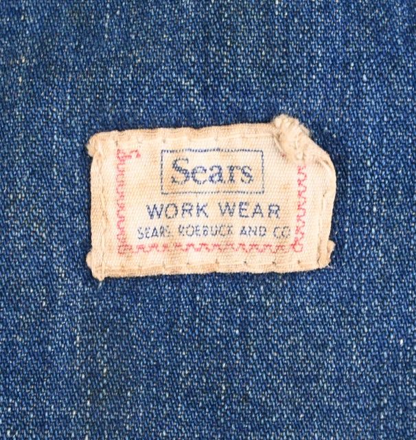 60's SEARS BLANKET LINED COVERALL JACKET