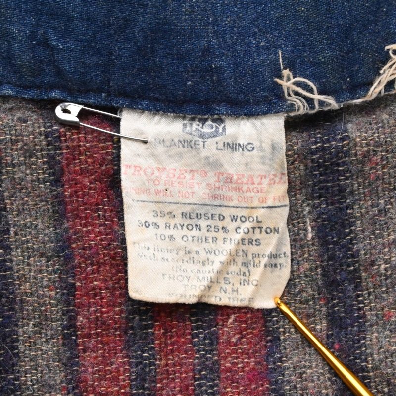 60's SEARS BLANKET LINED COVERALL JACKET