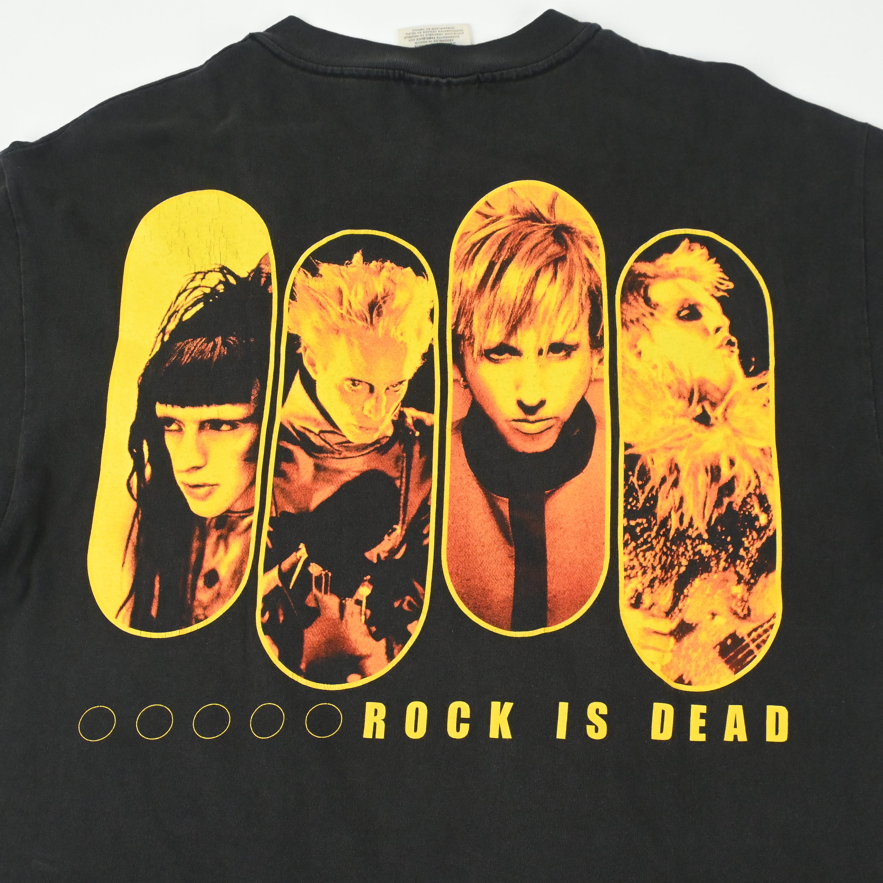 '99 MARILYN MANSON "ROCK IS DEAD" T-SHIRT SIZE L
