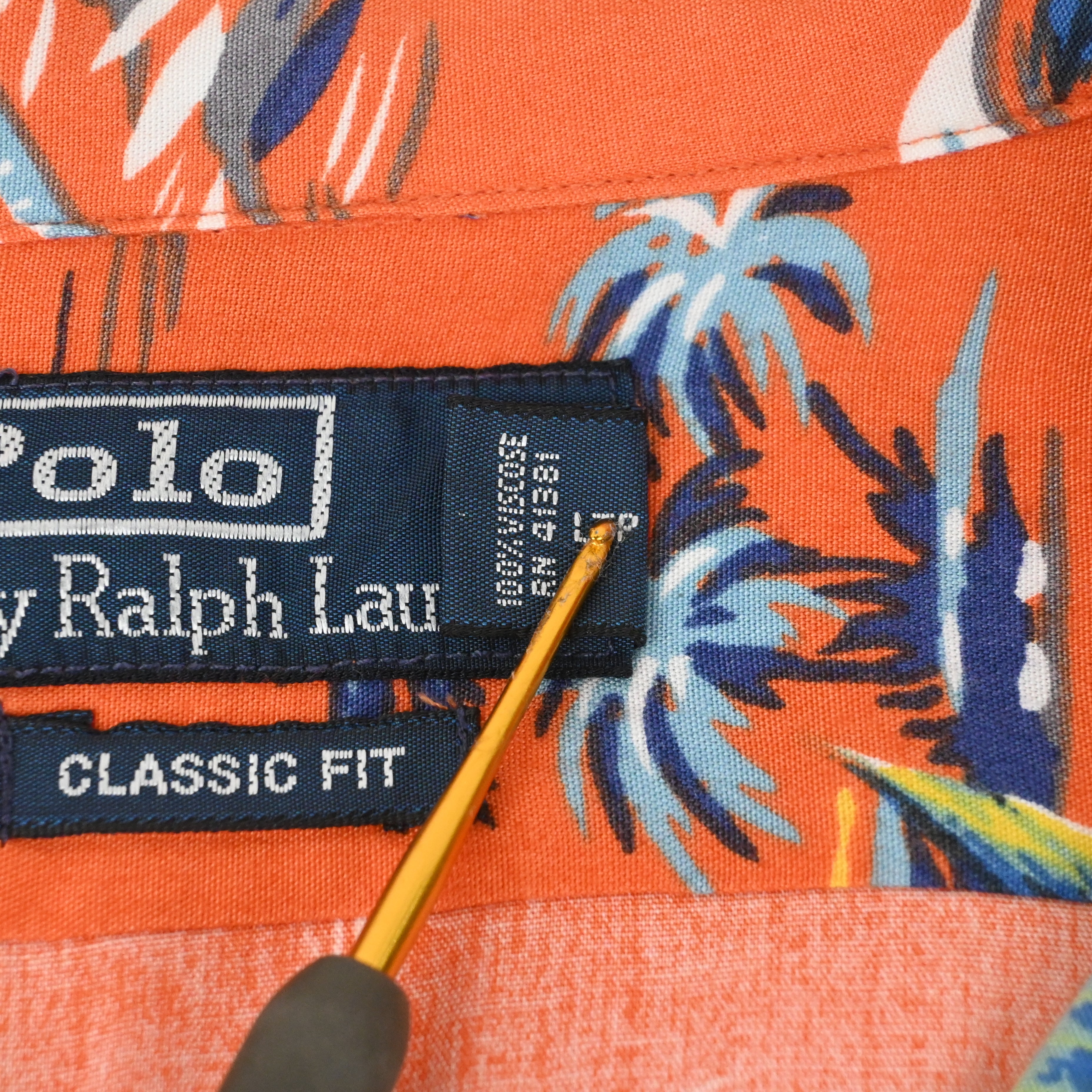 POLO RALPH LAUREN CLASSIC FIT Hawaiian shirt SIZE M
