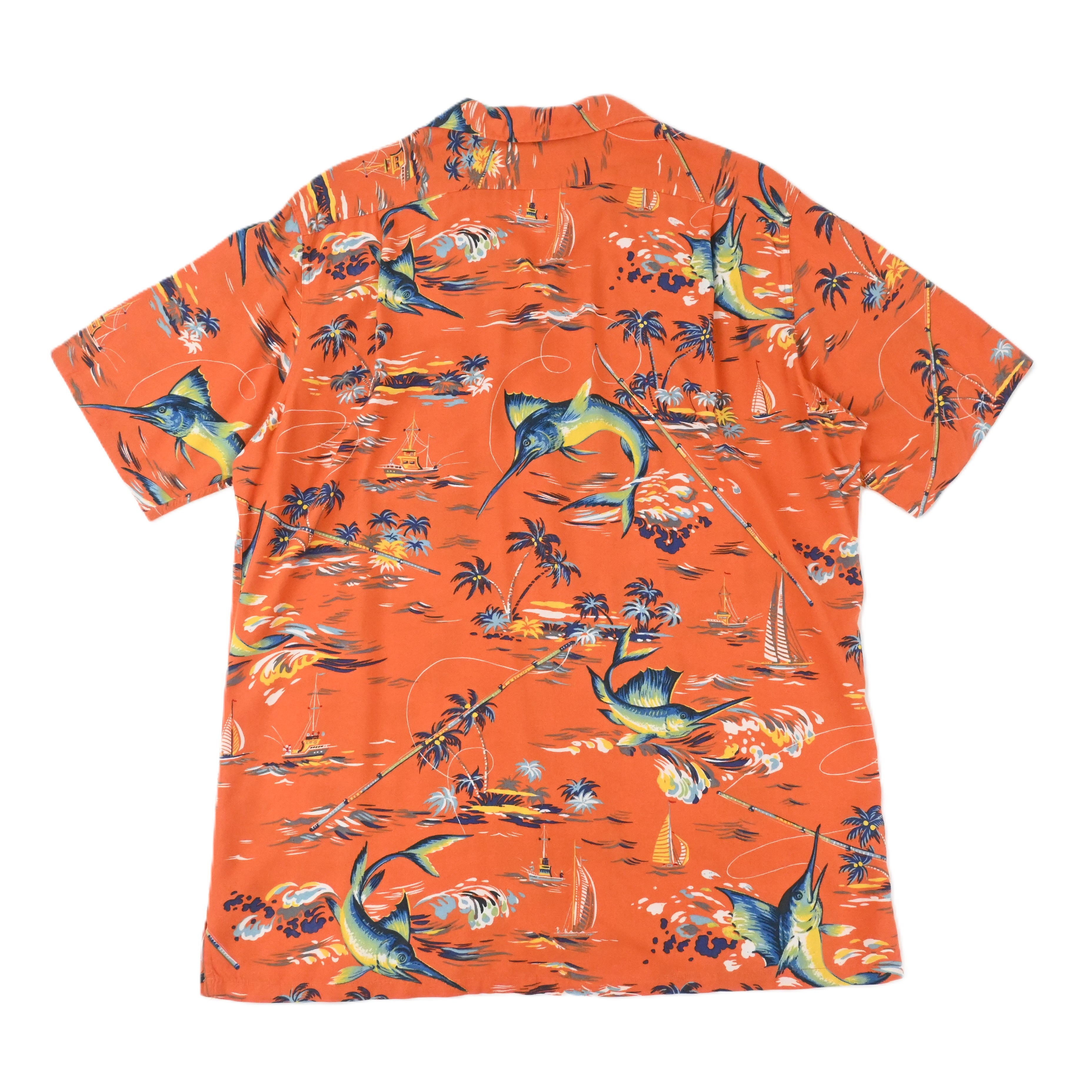 POLO RALPH LAUREN CLASSIC FIT Hawaiian shirt SIZE M