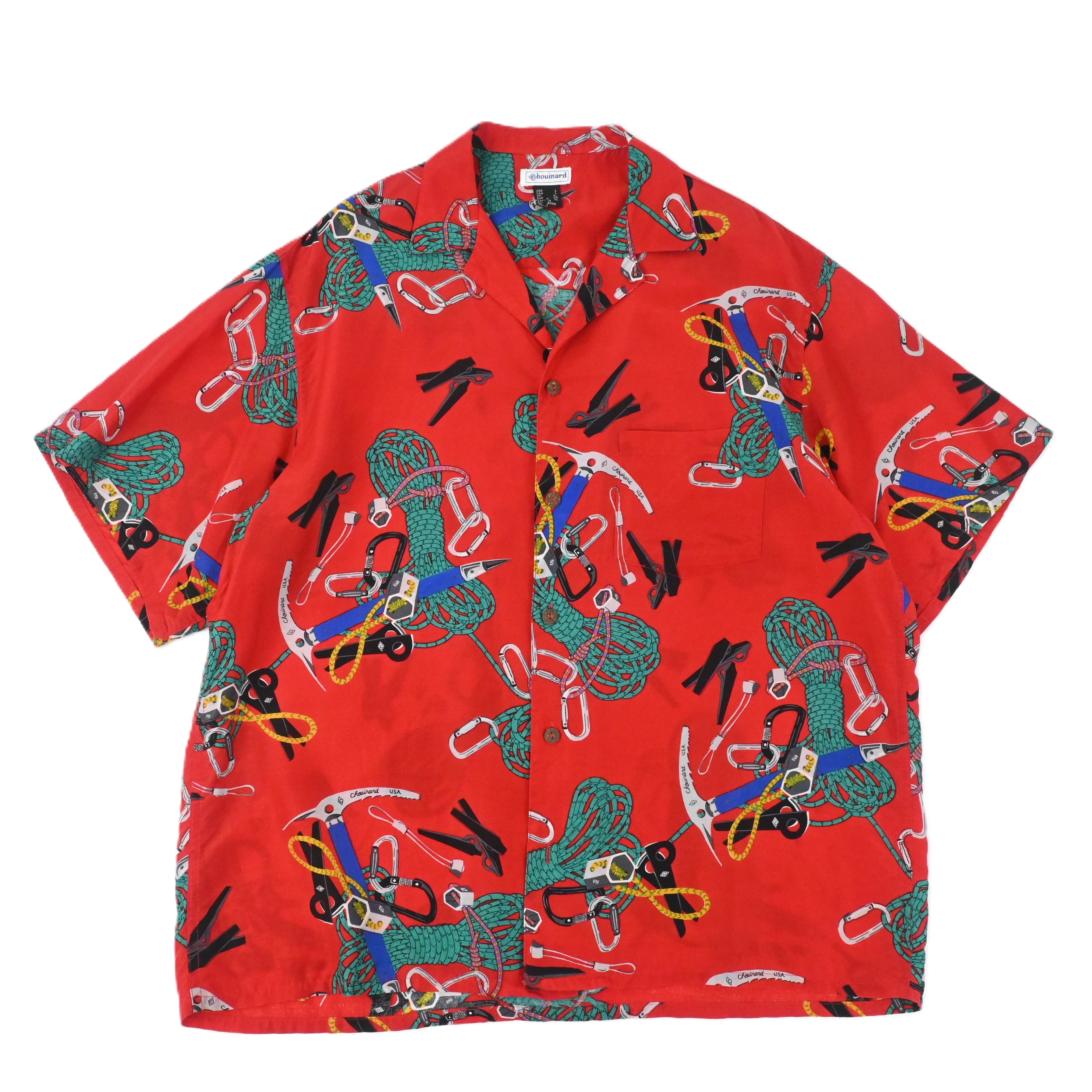 80's Chouinard Hawaiian Shirt SIZE XL