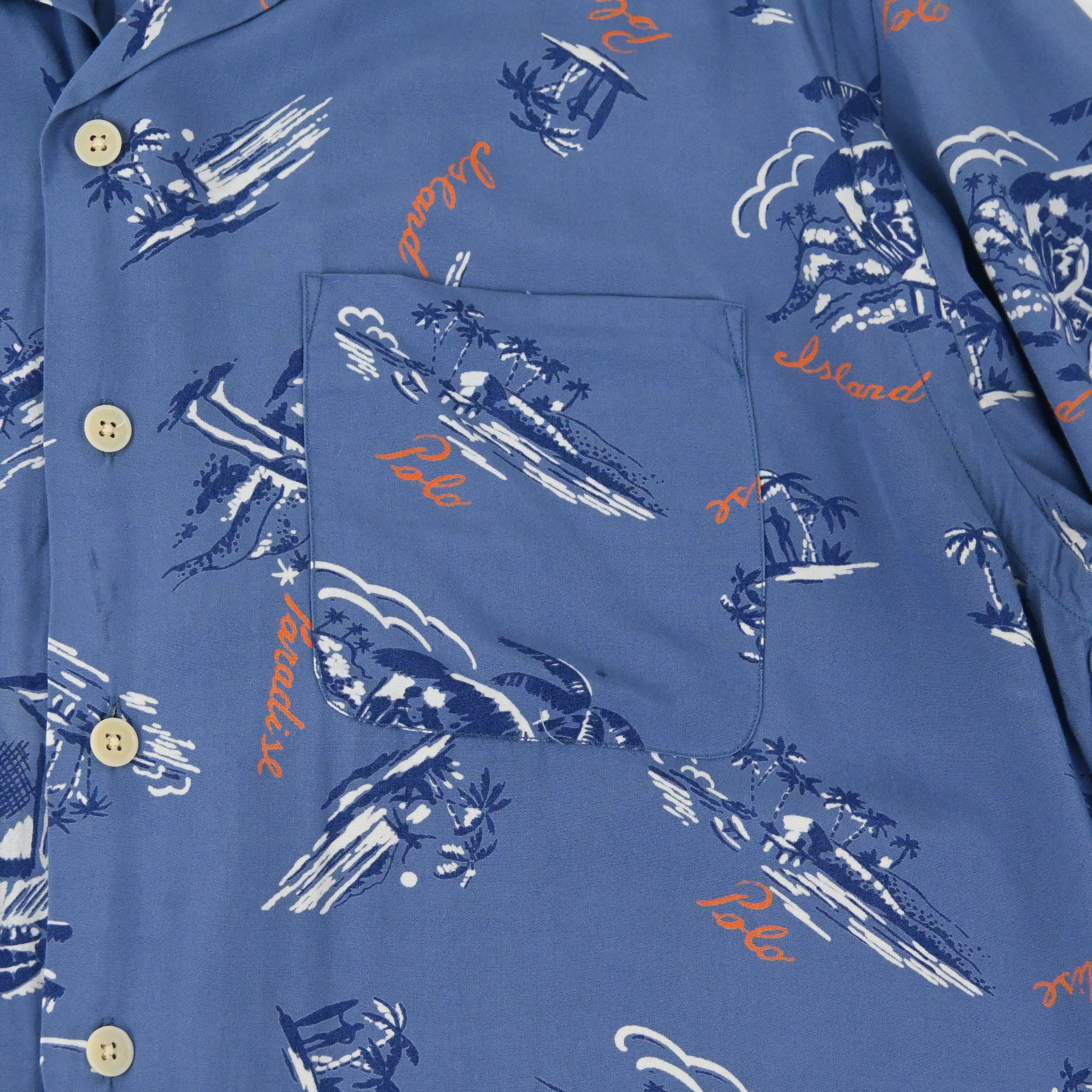 POLO SPORT Hawaiian shirt SIZE M